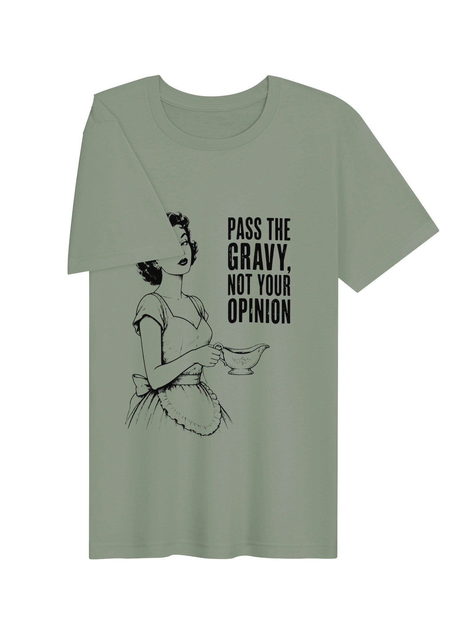 Pass the Gravy, Not Your Opinion | Vintage Thanksgiving Tee product image (4)