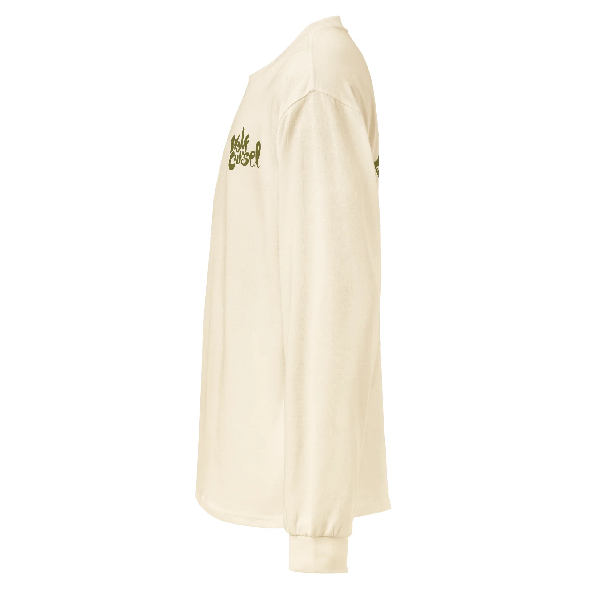 Wolf Counsel AS Colour Premium Heavyweight Long Sleeve Shirt (Back Patch) product image (3)