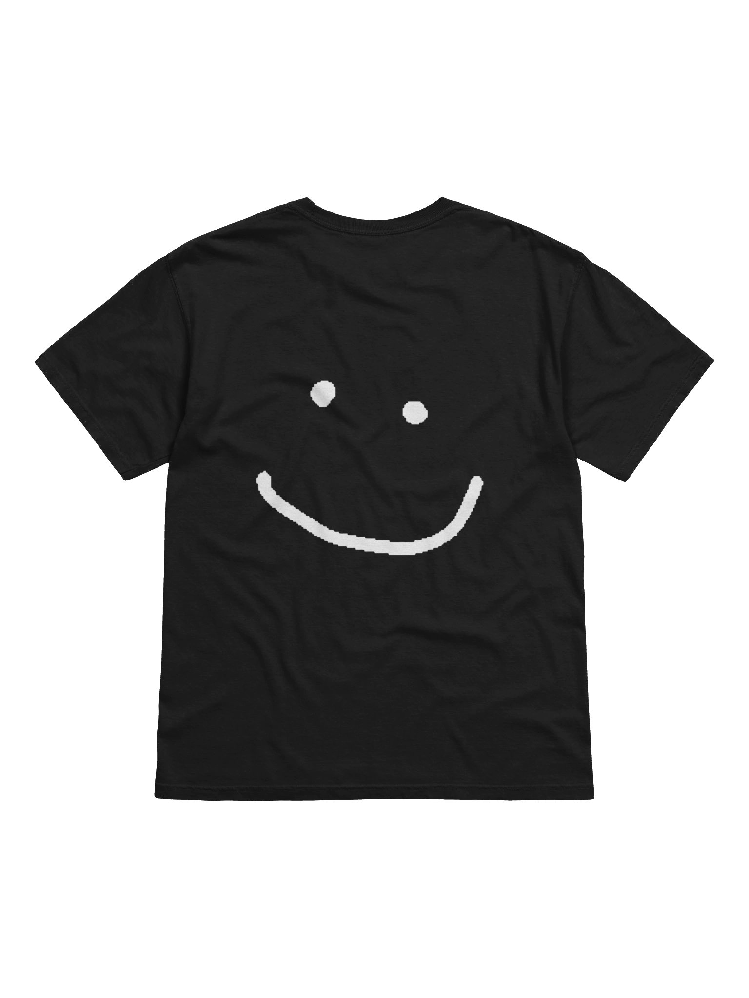 Smiley tee (White logo with back) product image (6)