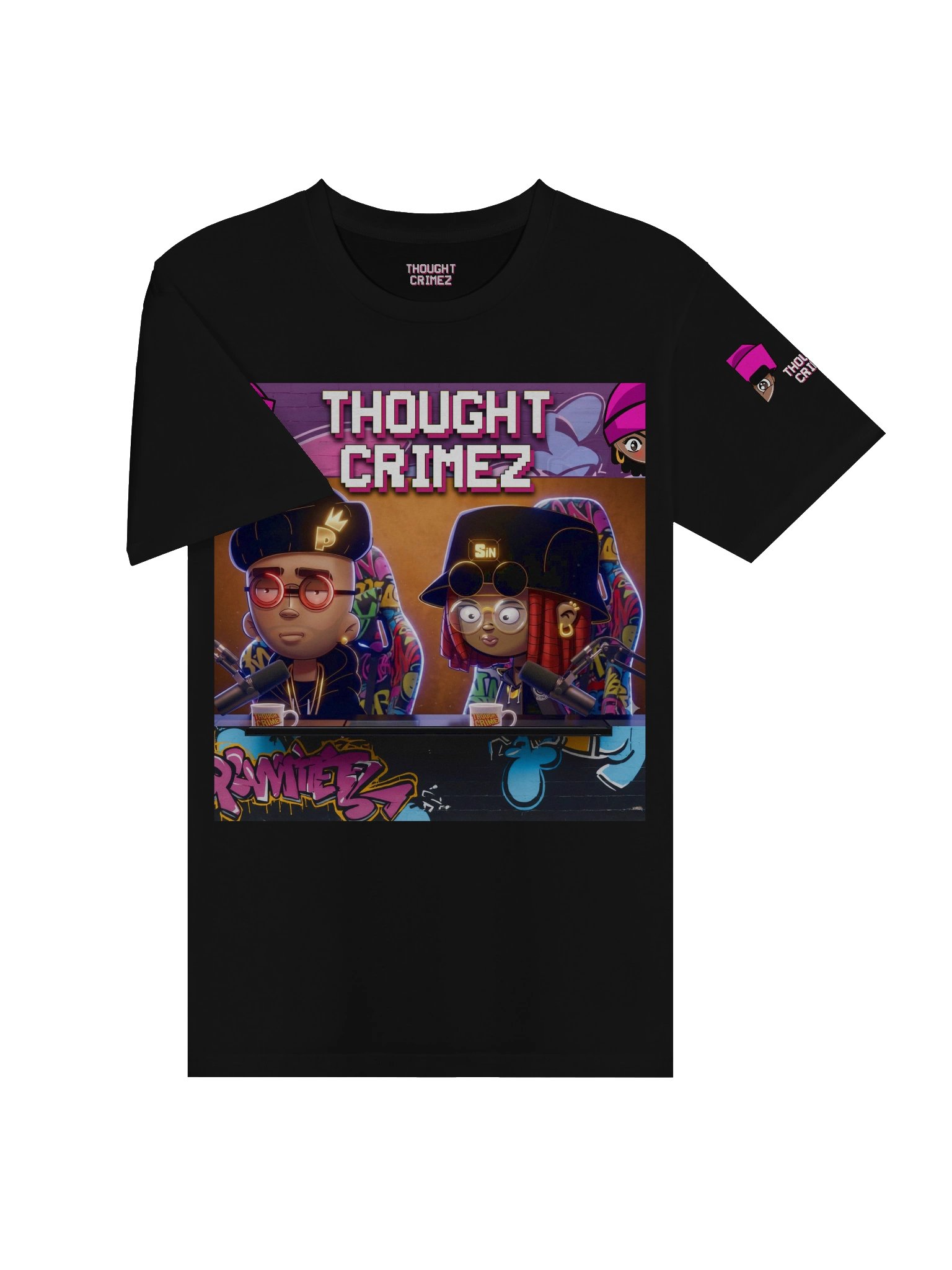 Graffiti Crimez Podcast Tee product image (6)
