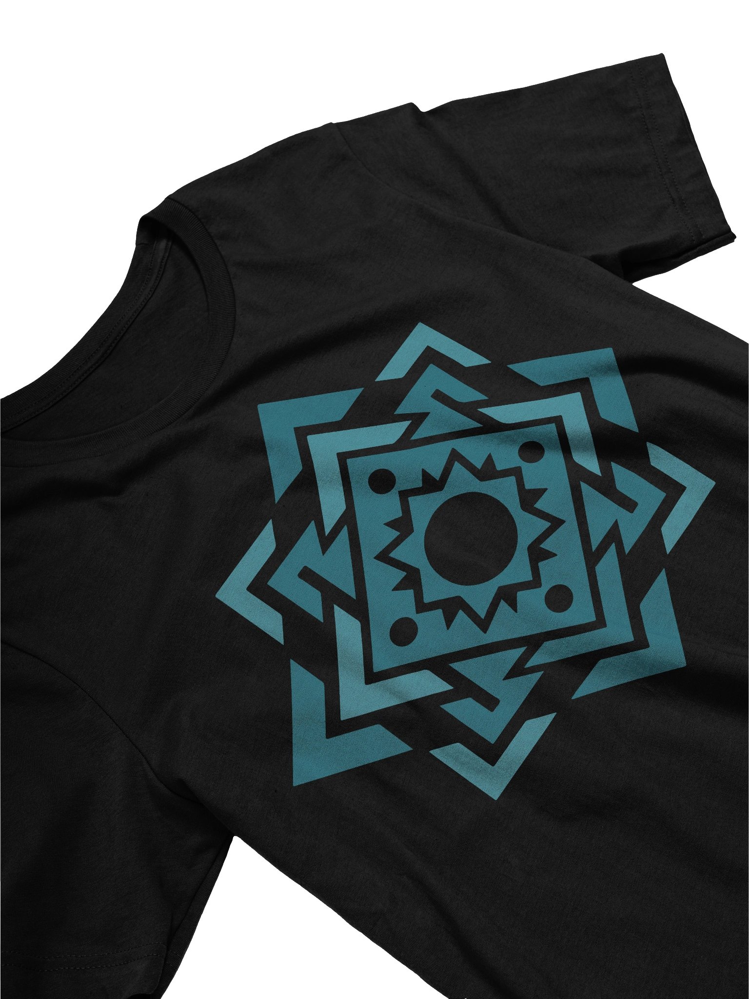 Symmetric Serenity Geometric T-Shirt product image (3)