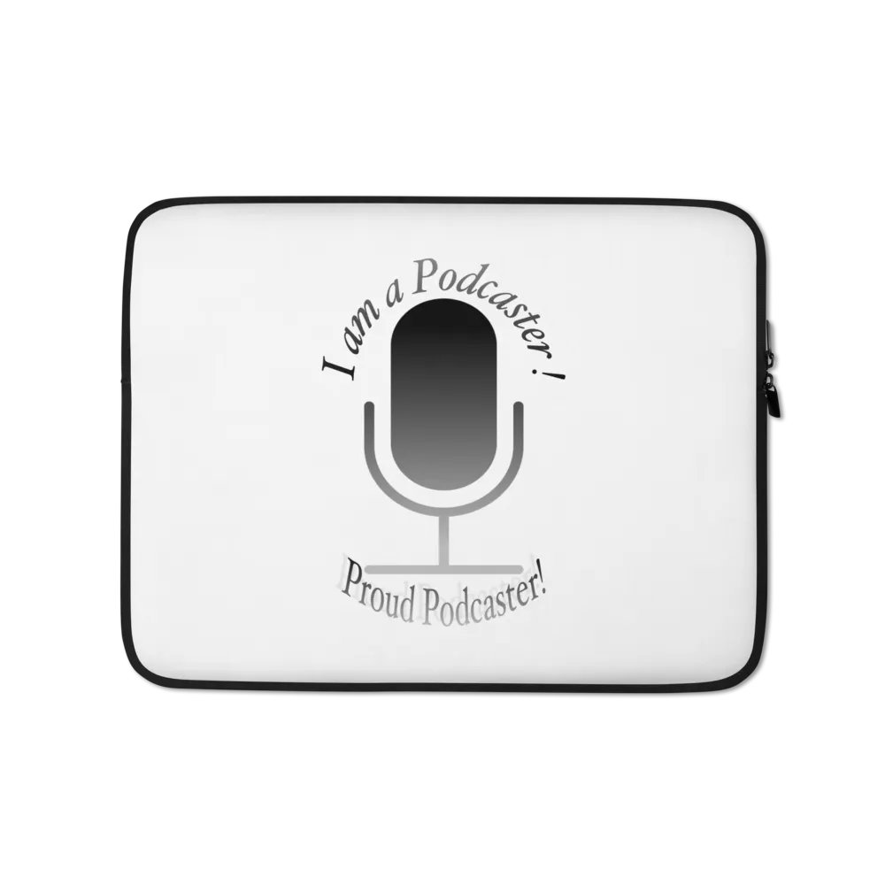 Podcaster's Pride Laptop Sleeve product image (1)