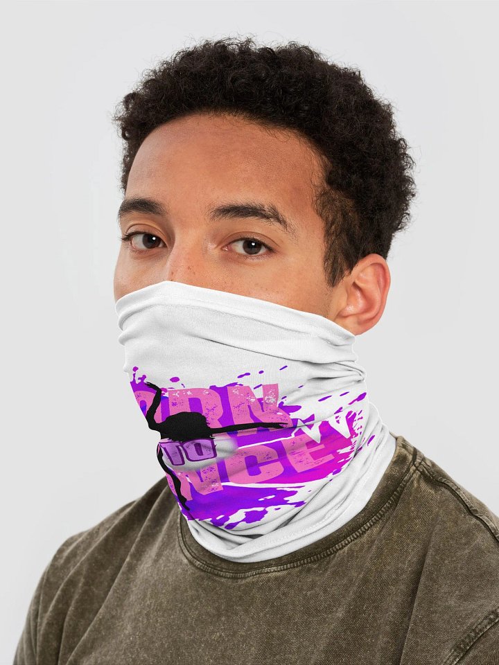 Born to Dance Her Silhouette All-Over Neck Gaiter product image (2)