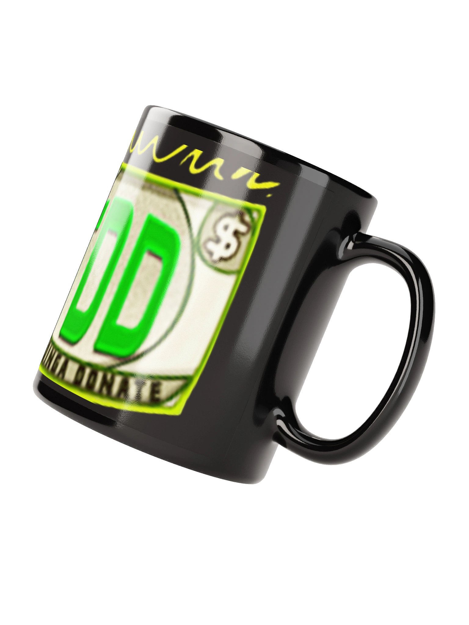 TeamDingaDonate Black Mug product image (4)
