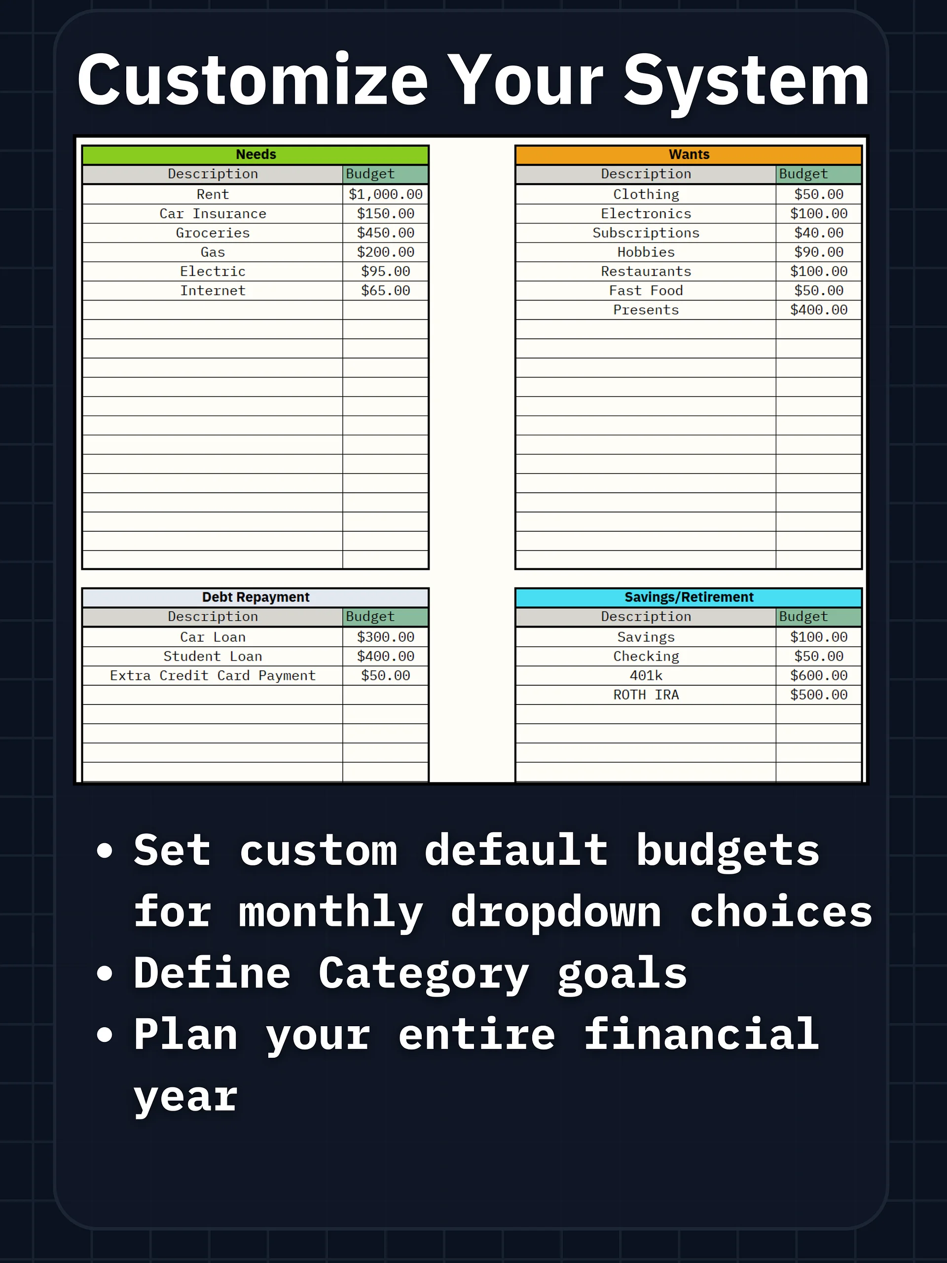 Paycheck Budget Planner Pro product image (2)