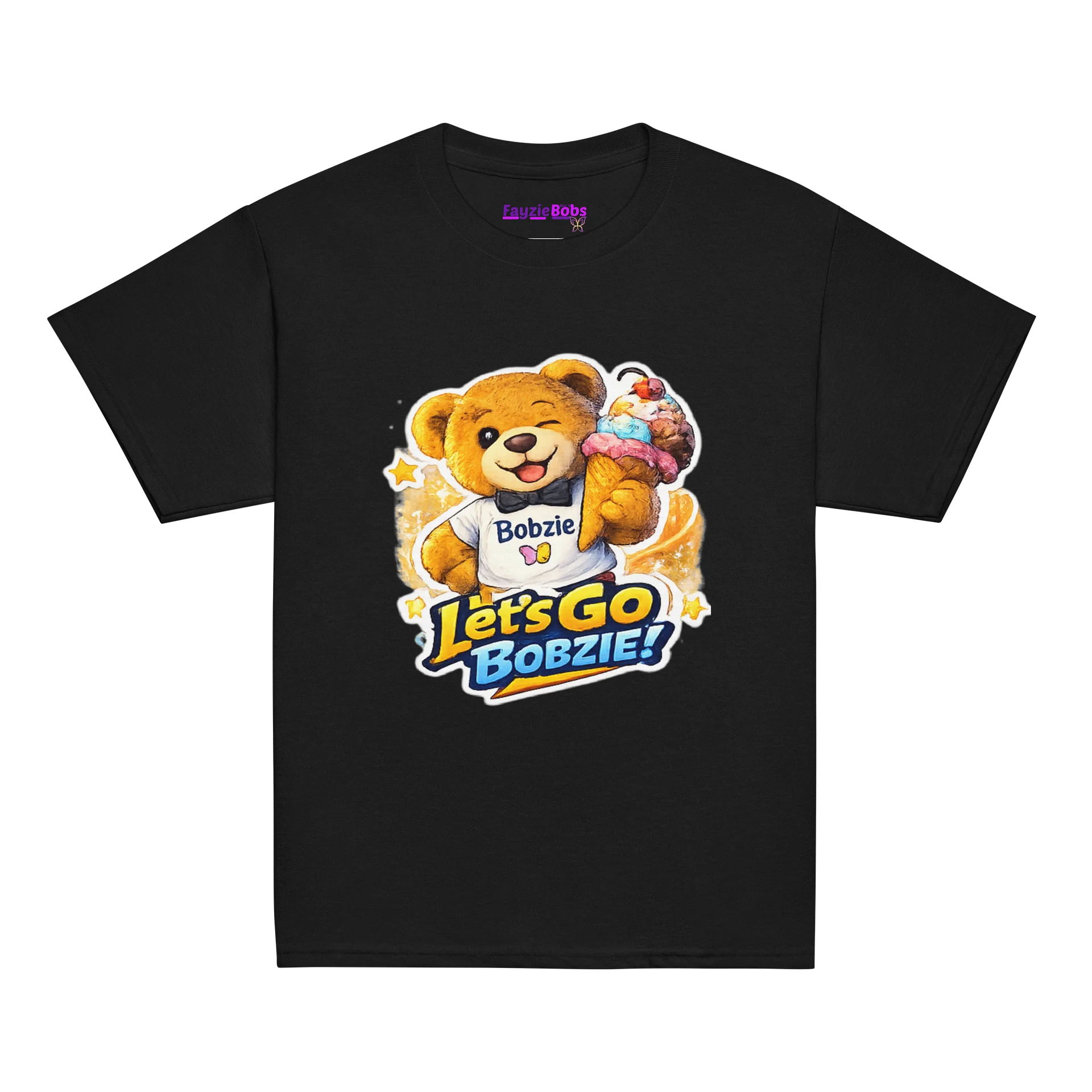 Bobzie Playful Adventure Kids Tee | Imagination Edition by FayzieBobs product image (2)