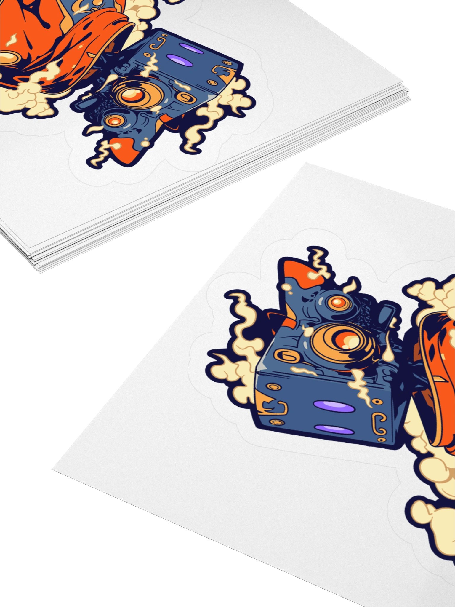 "The Blue Wizard" – Stickers – Multiple Sizes product image (7)