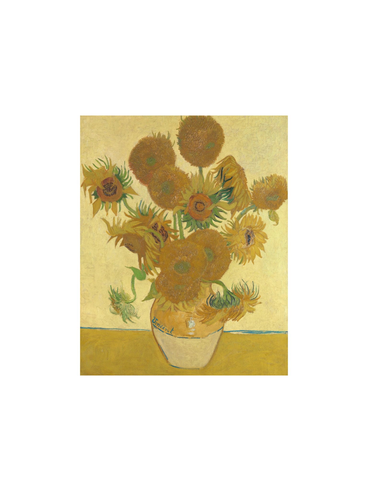 Van Gogh, Sunflowers — Fine-Art Poster product image (2)