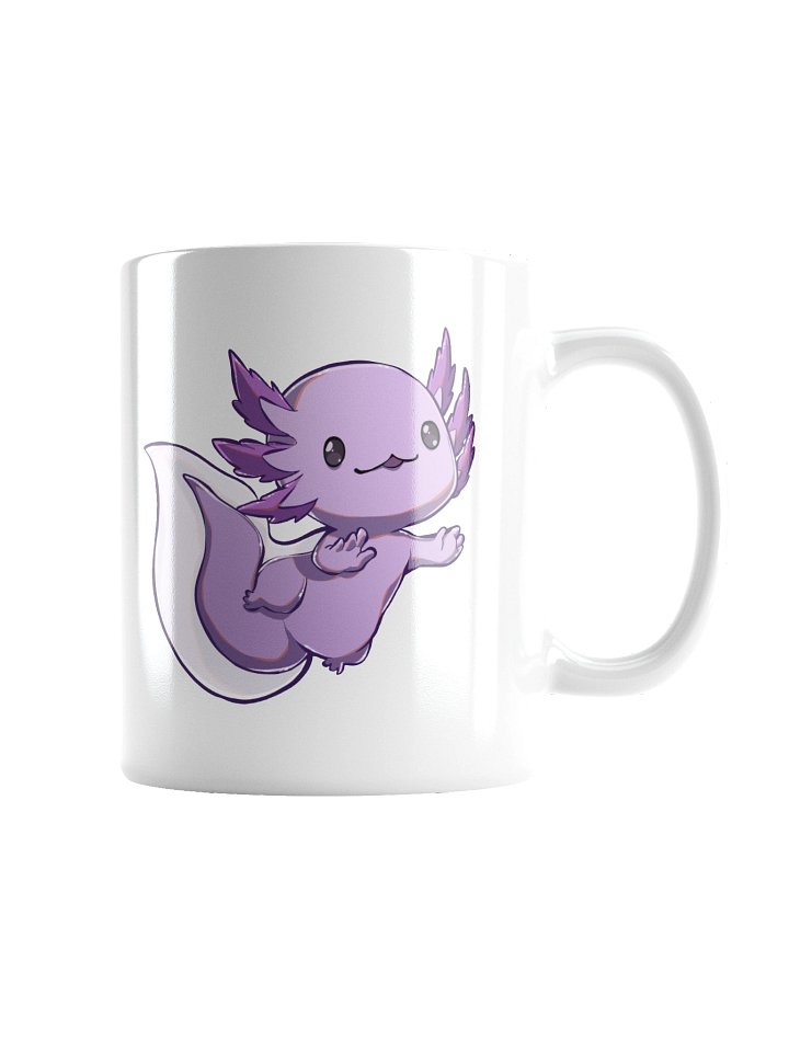 Axolotl Ceramic Mug (White) product image (2)