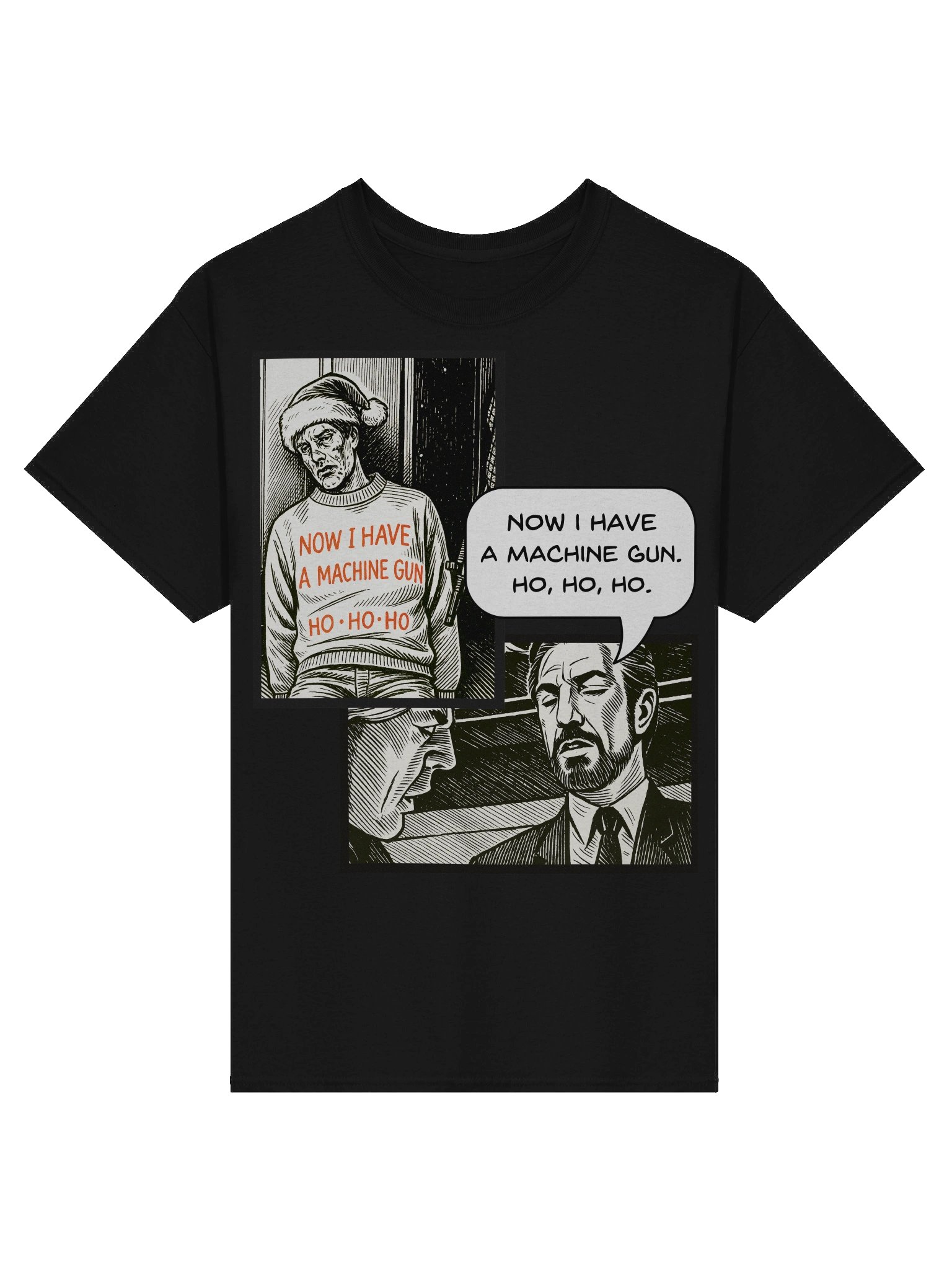 Die Hard inspired Now I Have A Machine Gun Scene Tee product image (1)