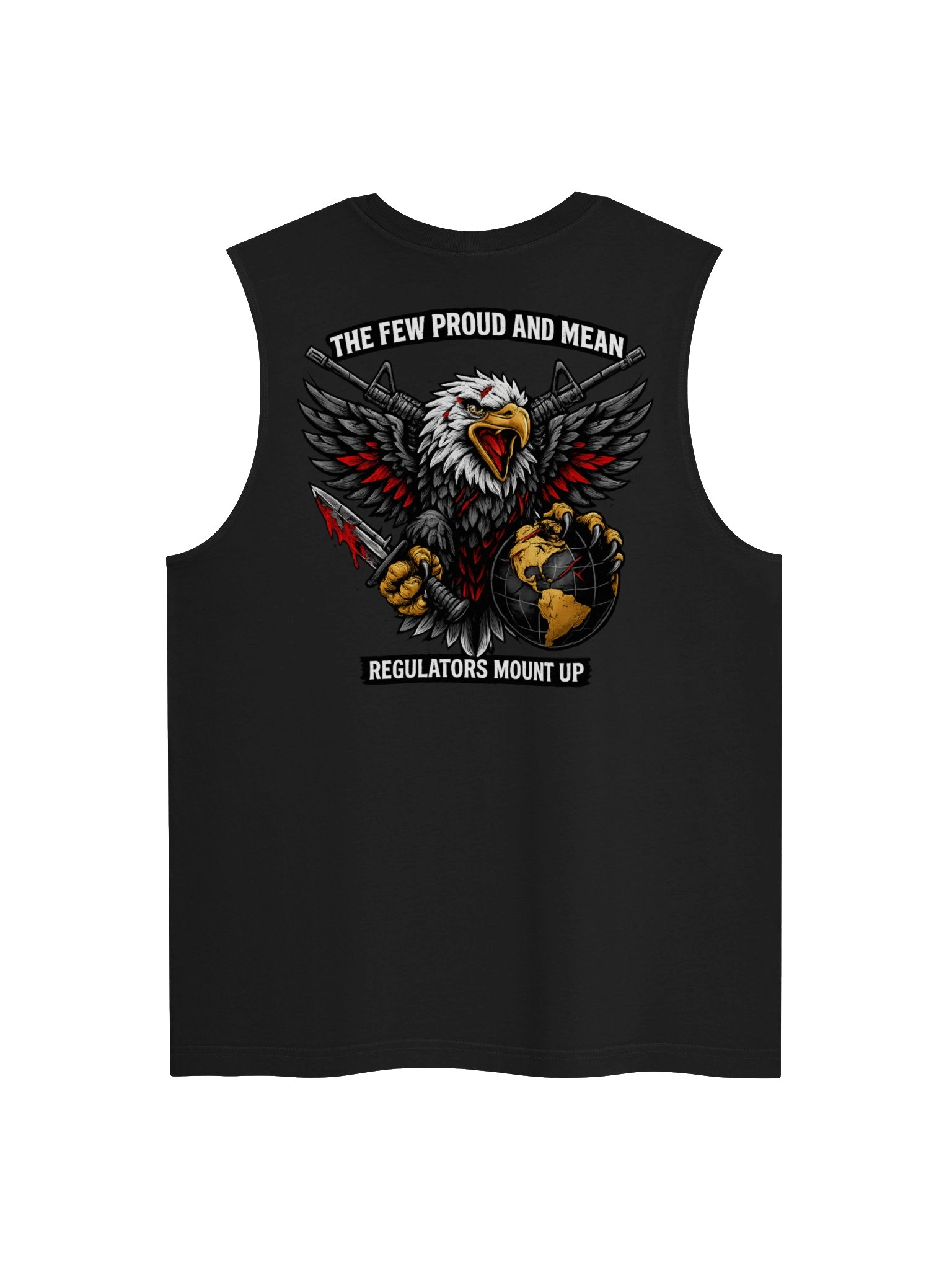 The Few Proud and Mean - Regulators Mount Up USMC Muscle Tank product image (2)