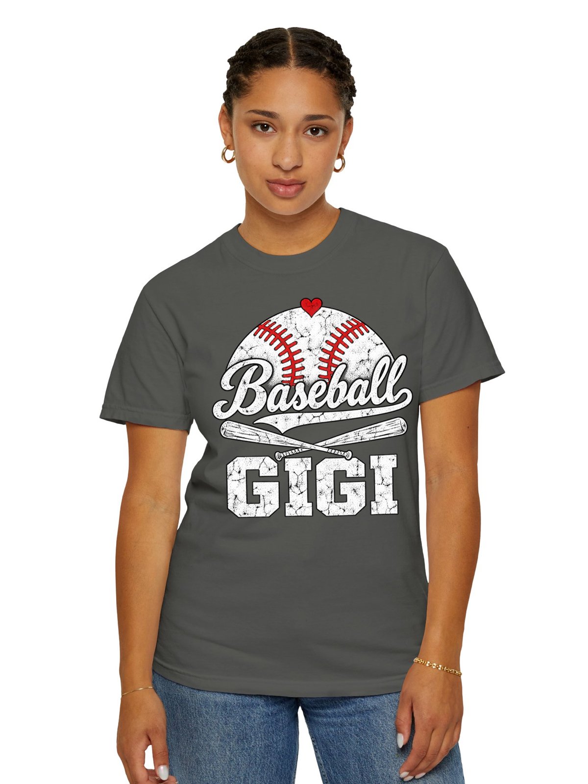 Vintage Baseball Gigi Comfort Colors T-shirt product image (3)