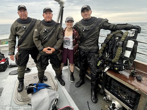 When we are offshore, we aren't just diving. We are our own crew. That means we're dropping and pulling hooks, hauling gear, ...