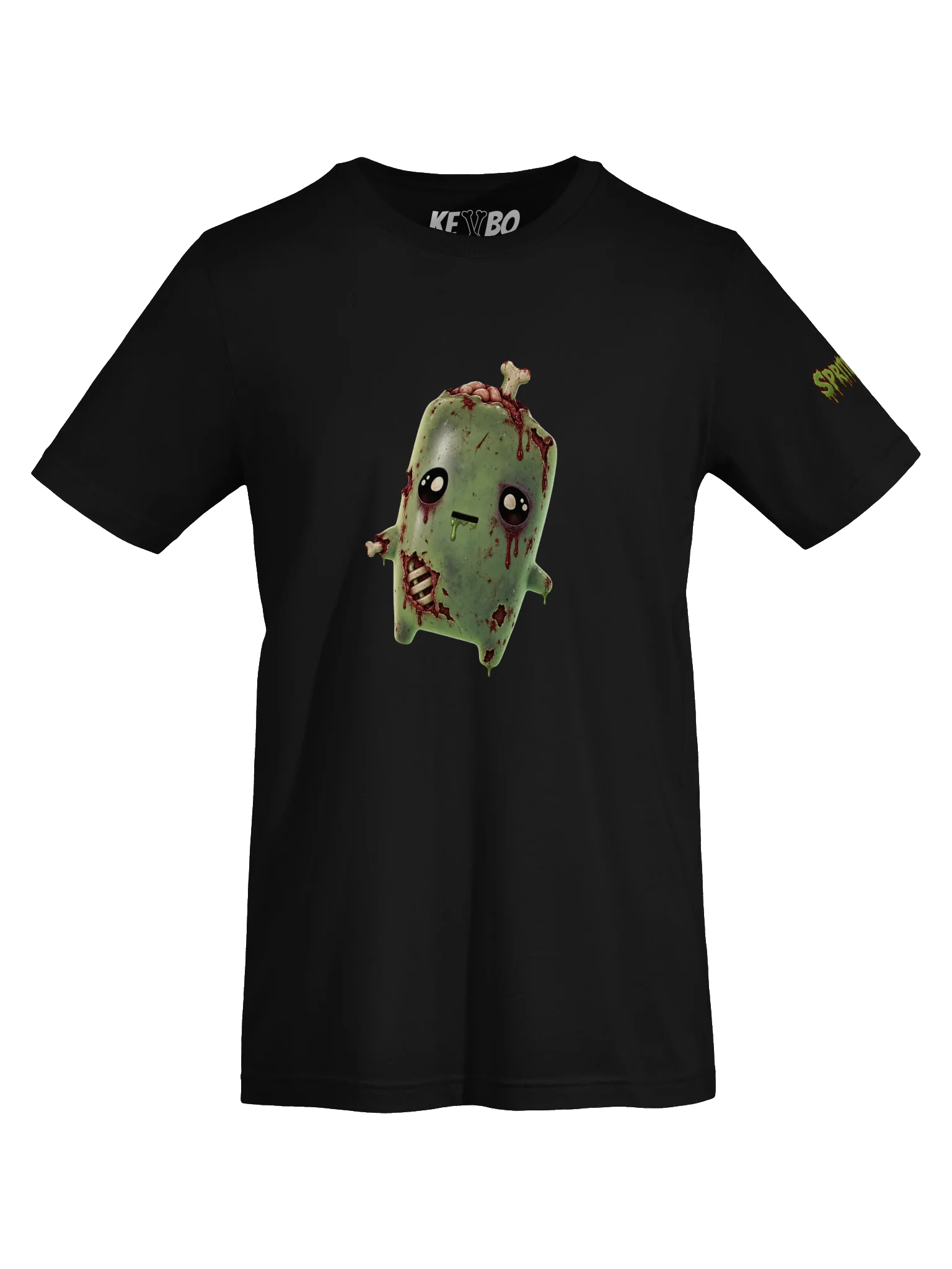 SPRITEFEST "Zombie Sprite" ADULT Black T-Shirt product image (5)