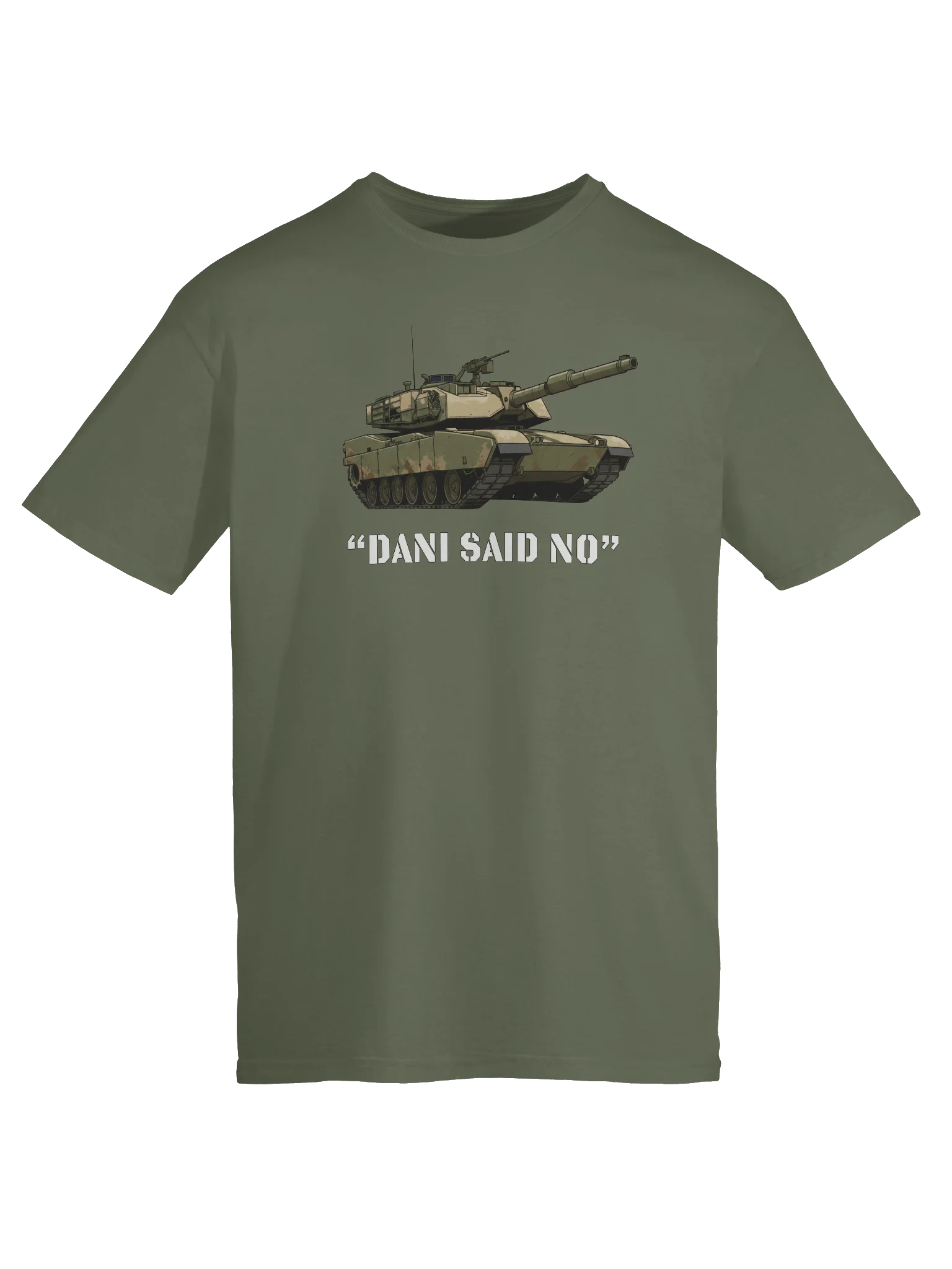 DANI SAID NO Camo Tank Gildan Softstyle T-Shirt product image (65)