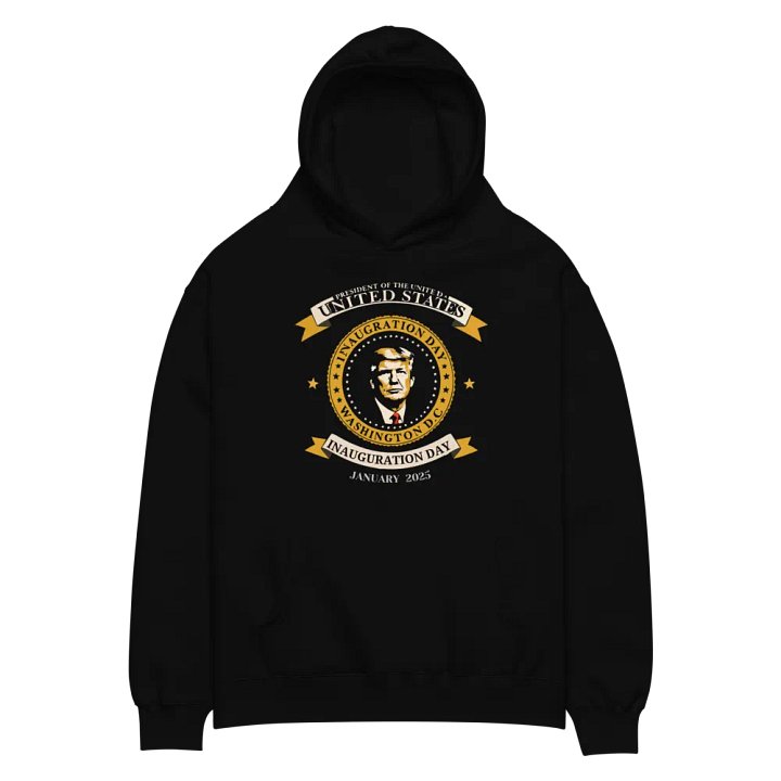 Trump Inauguration Day Emblem Unisex Hoodie product image (4)