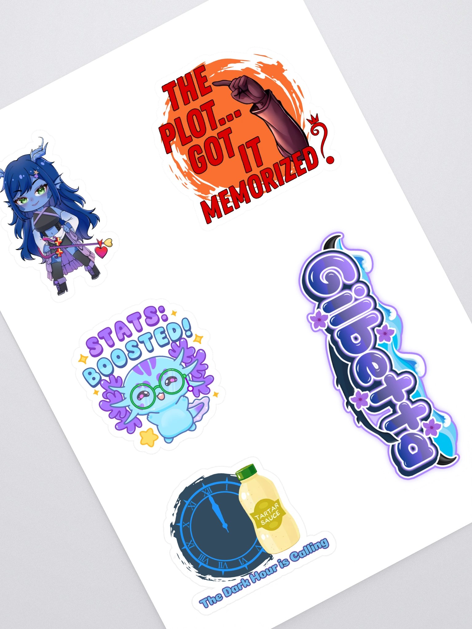 Gilbetta Sticker Sheet product image (1)
