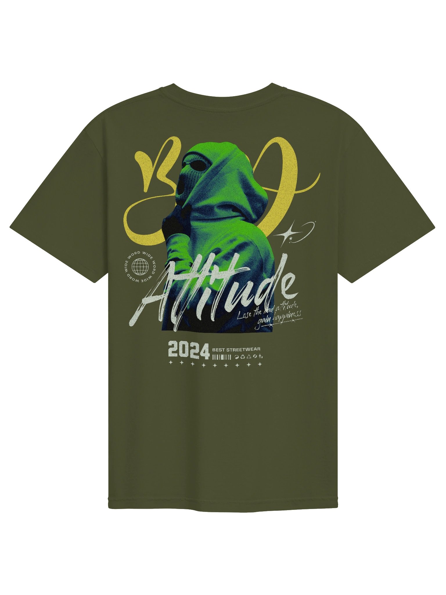 Attitude T-Shirt | VOID Club x Comfort Colors Heavyweight Garment-Dyed Tee product image (1)