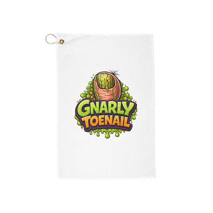 GnarlyToenail Disc Golf Towel product image (1)