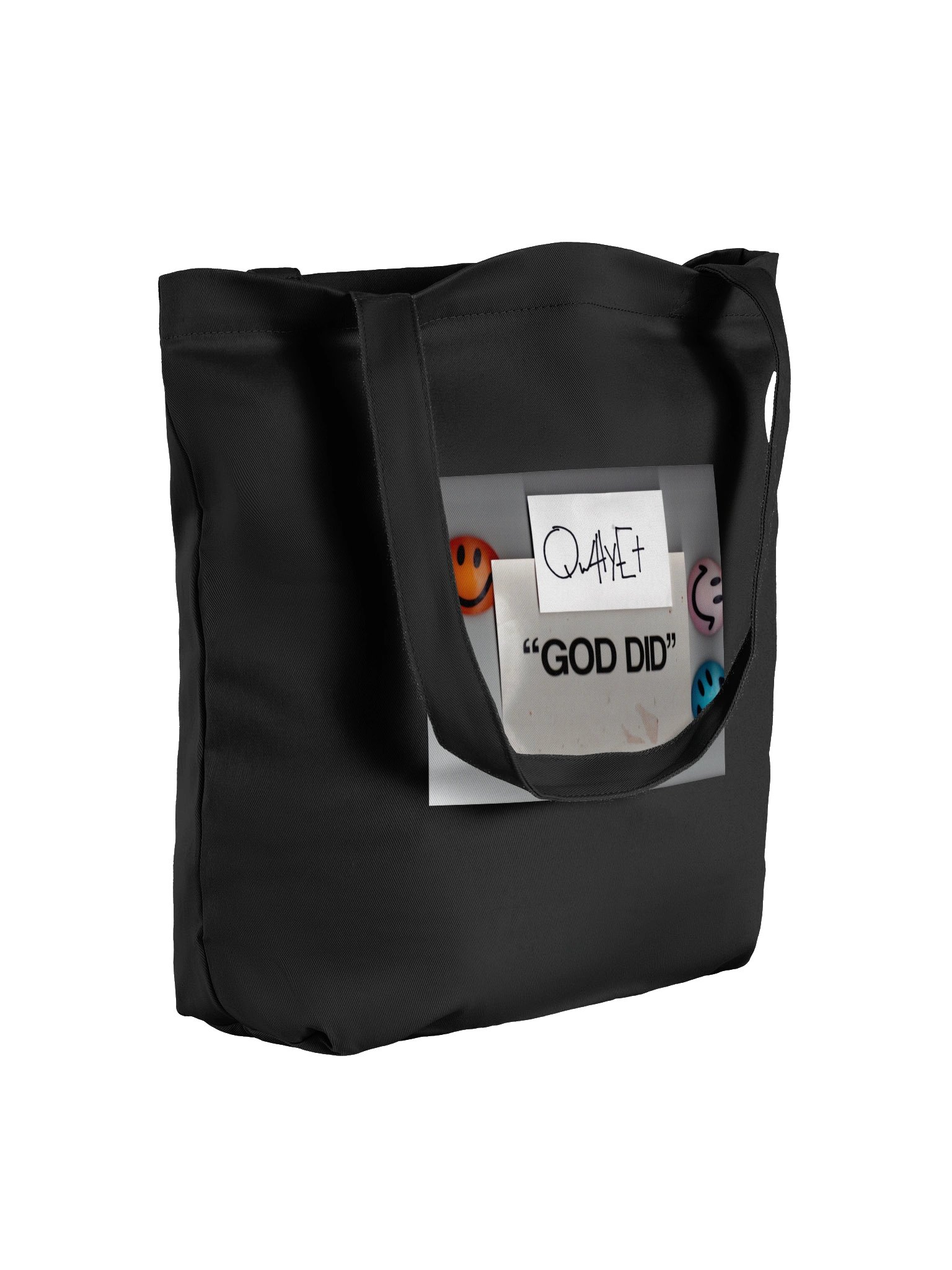 QWHYET "GOD DID" Tote Bag product image (4)