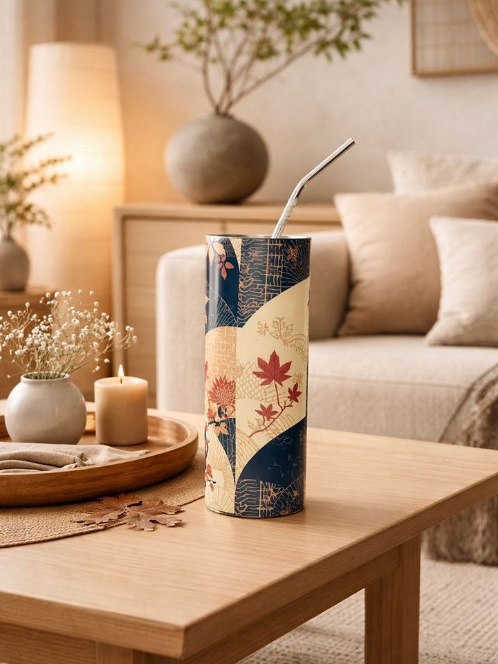 Indigo Arches Stainless Steel Tumbler product image (1)