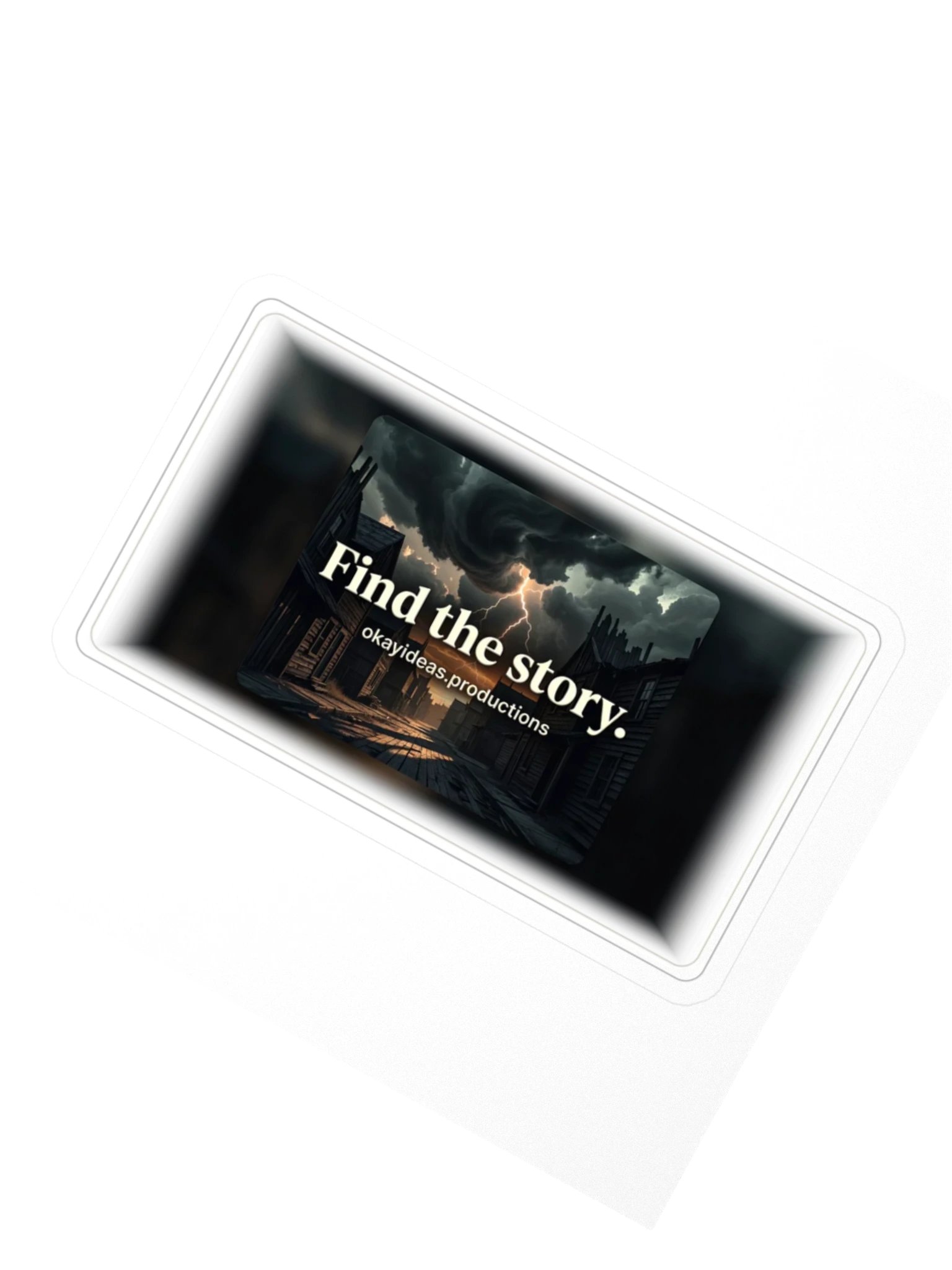 The Hours She Broke — Find the Story Sticker product image (2)
