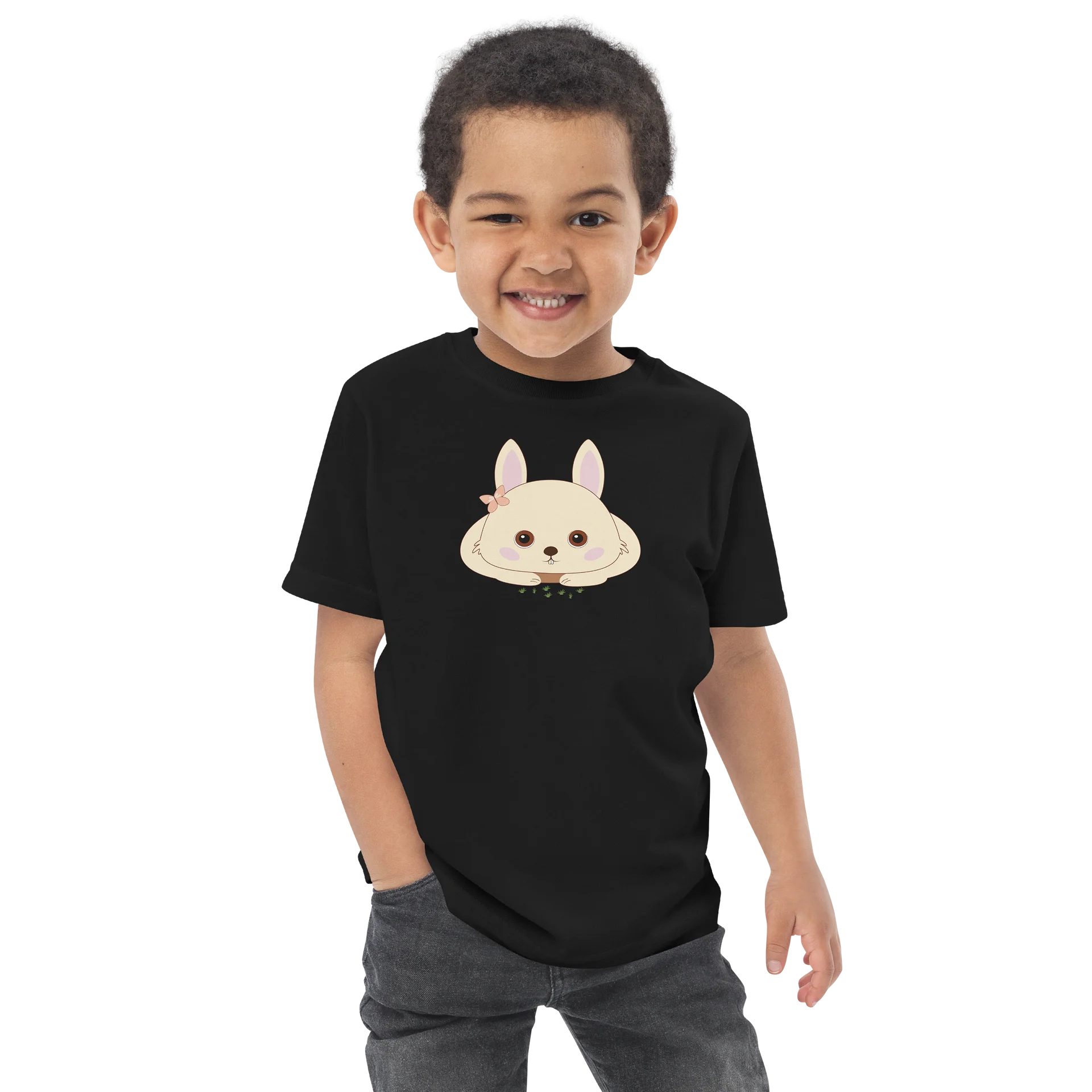 Spring Friends Bunny Toddler Jersey T-Shirt product image (4)