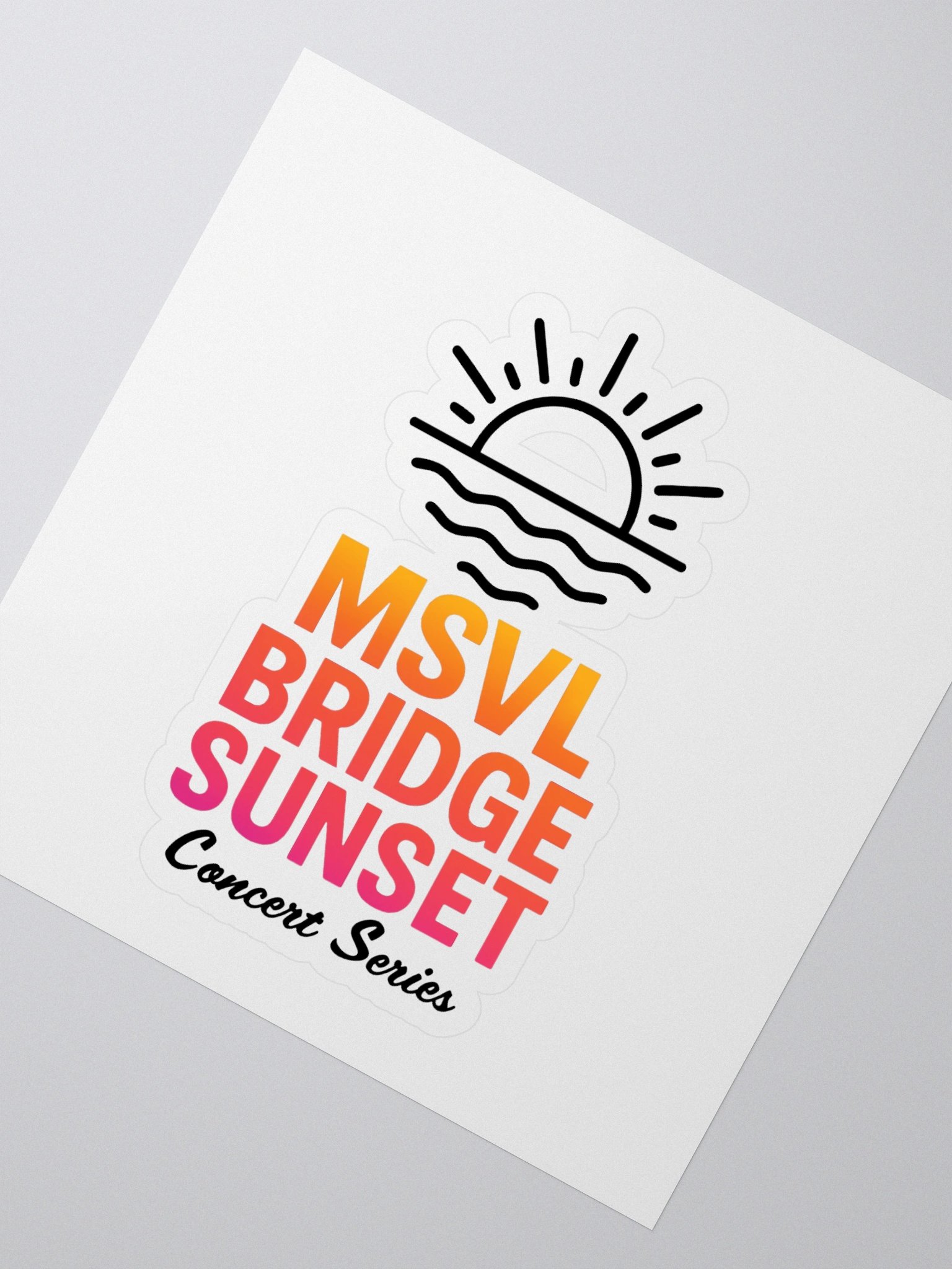 MSVL Sunset Sticker product image (2)
