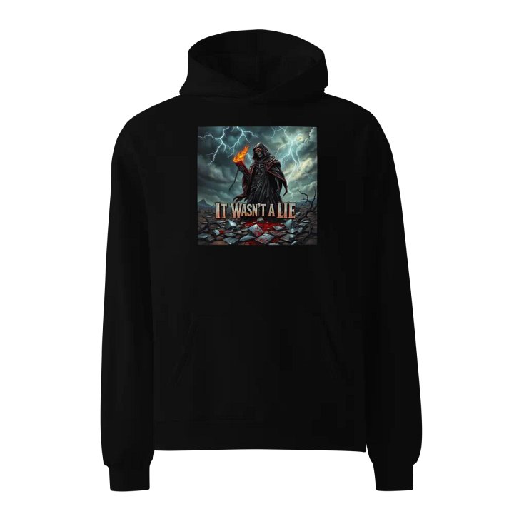 it wasn't a lie hoodie product image (1)