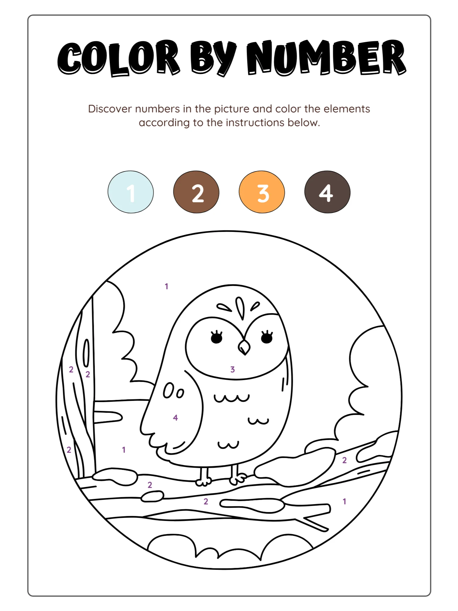 Let's Color By Number Workbook product image (3)