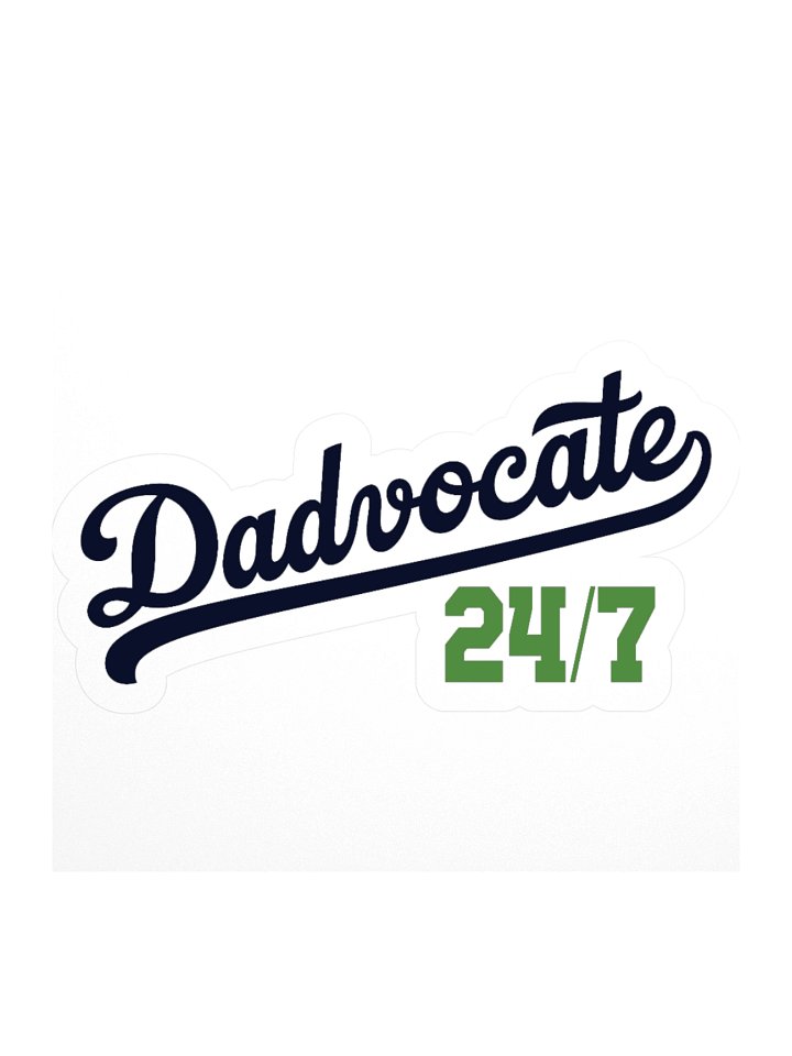 Dadvocate - Kiss Sticker product image (1)