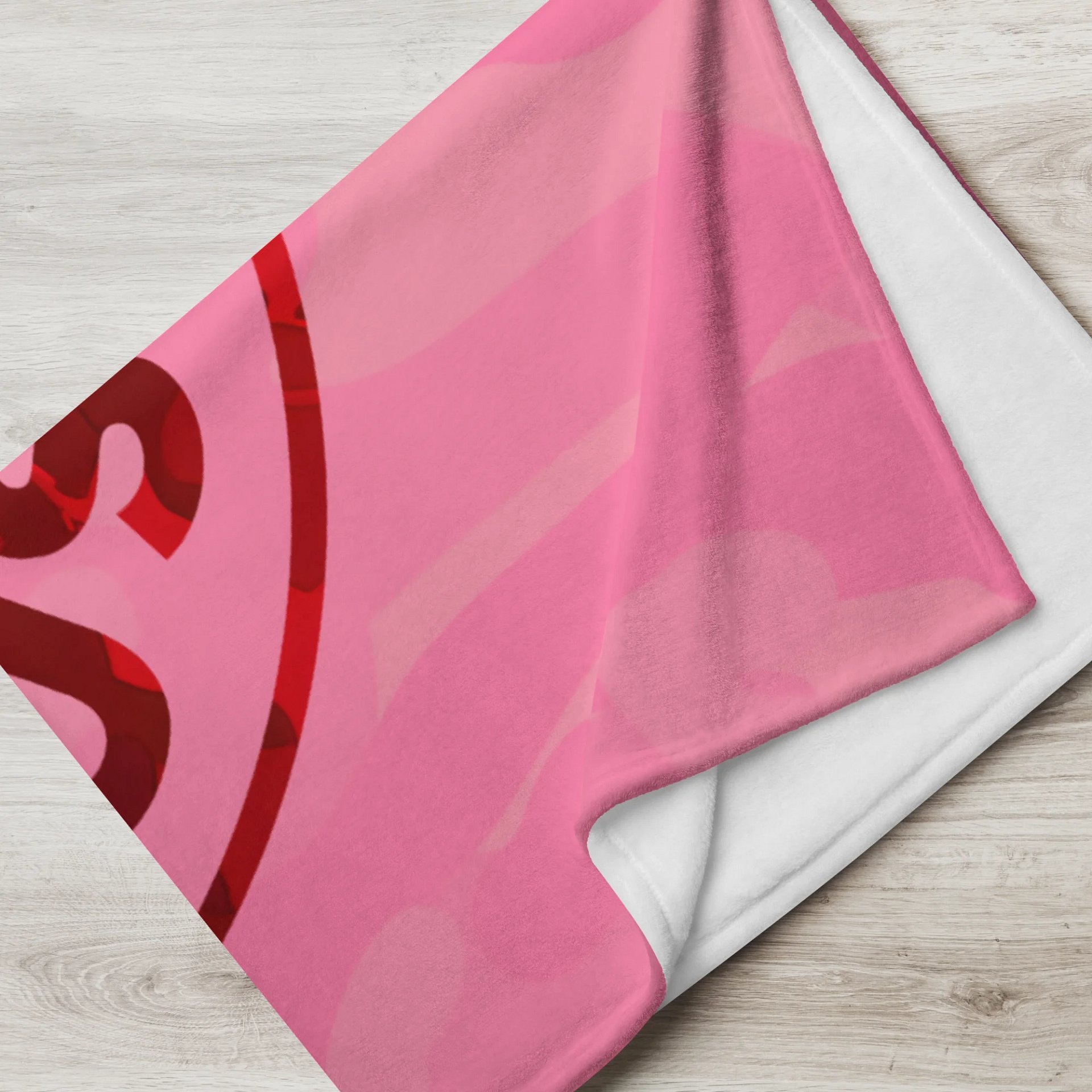 HONORUSVETS - PINK THROW BLANKET product image (3)