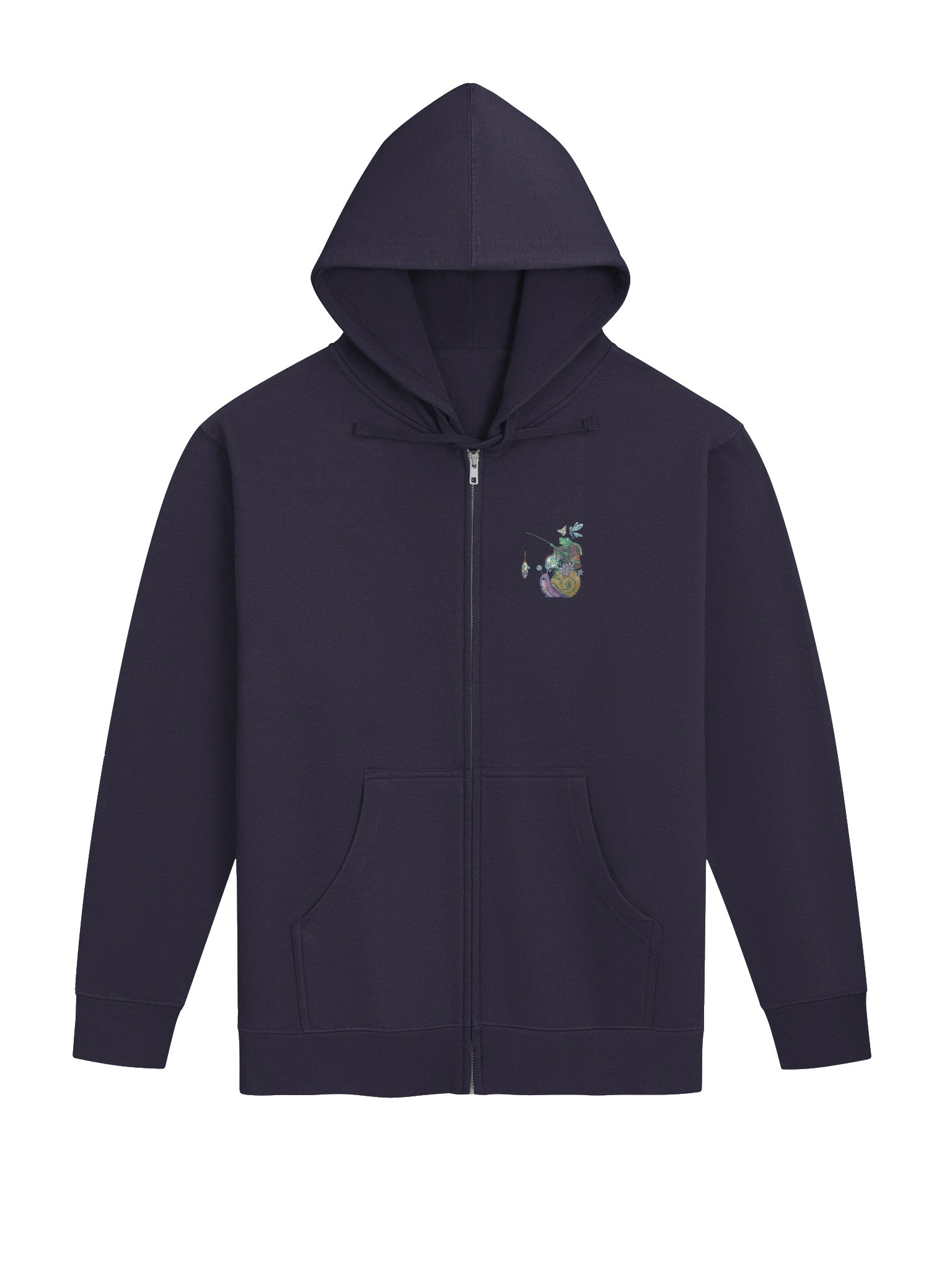 Snail - Independent Trading Co. Unisex Fleece Zip Up Hoodie product image (7)