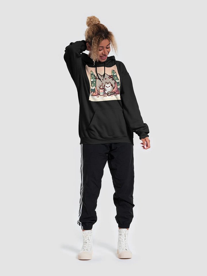 Cozy Cat Winter Hoodie product image (17)