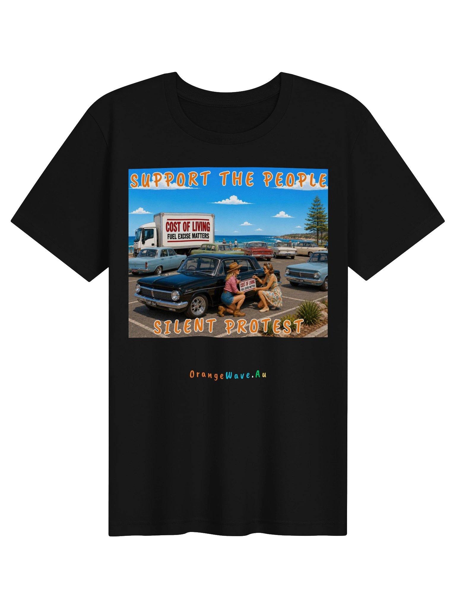 Silent Protest Support the People Tee product image (1)