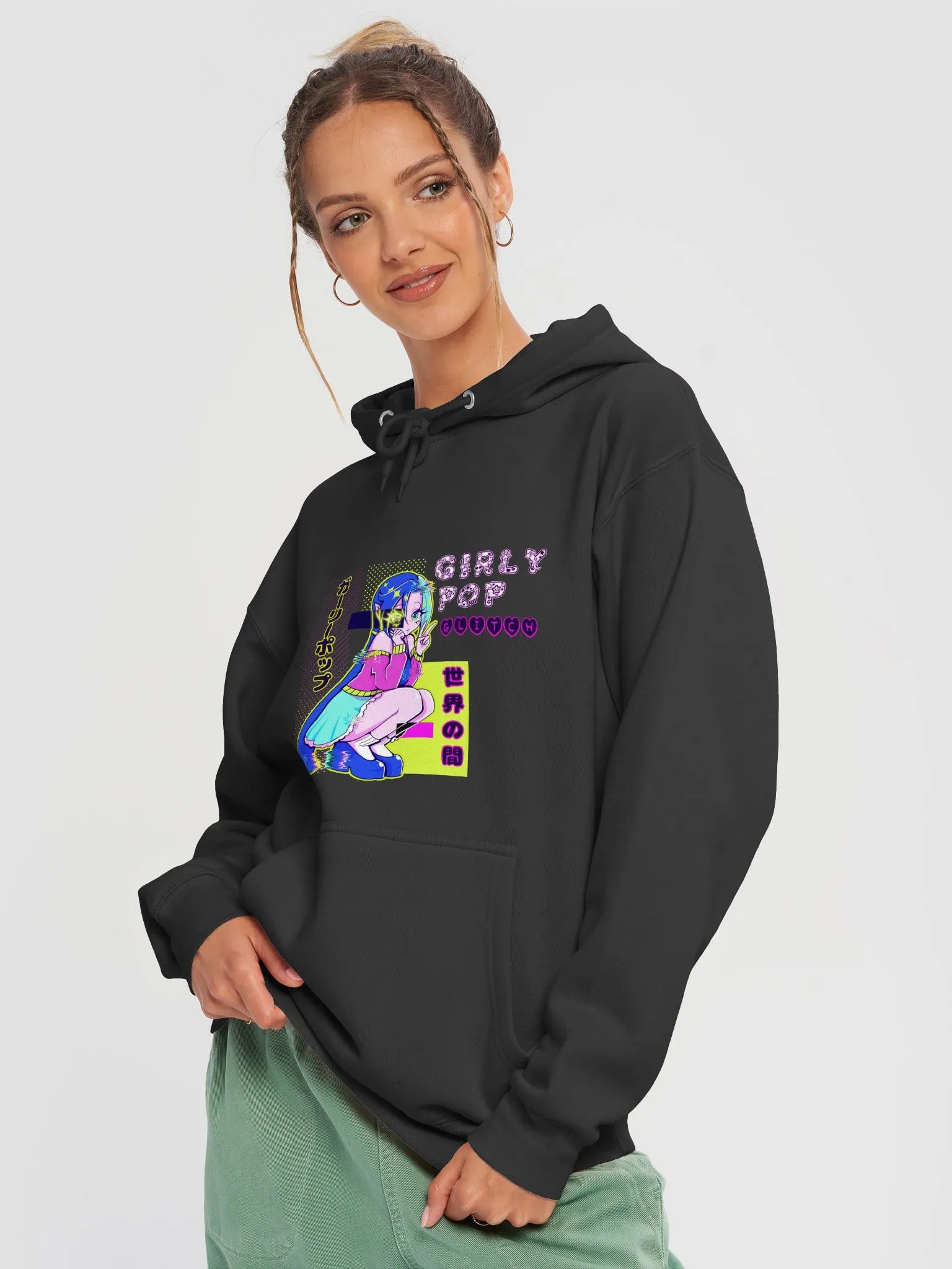 Girly-Pop Glitch Ender Hoodie product image (2)