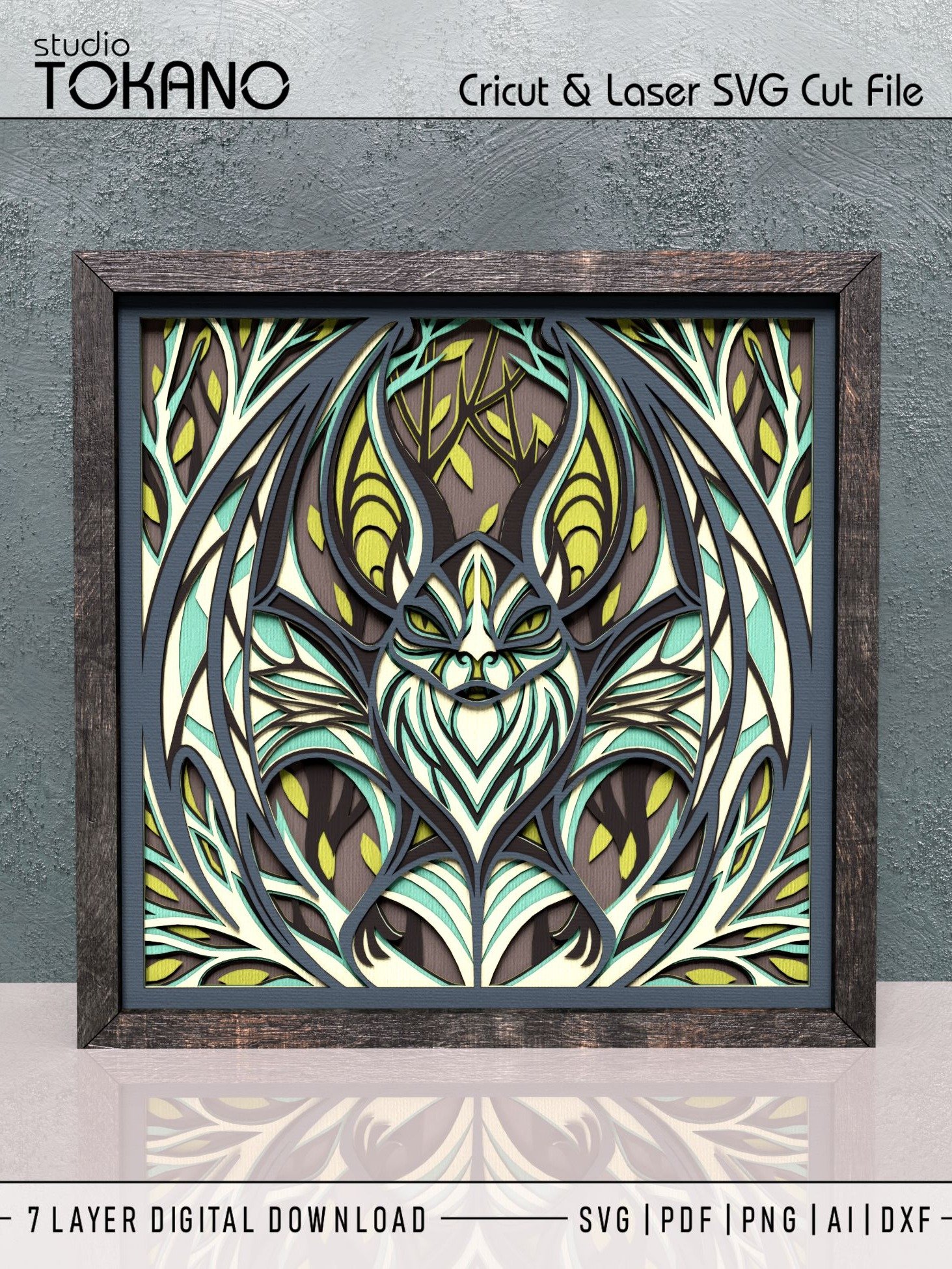 Bat Shadow Box product image (1)