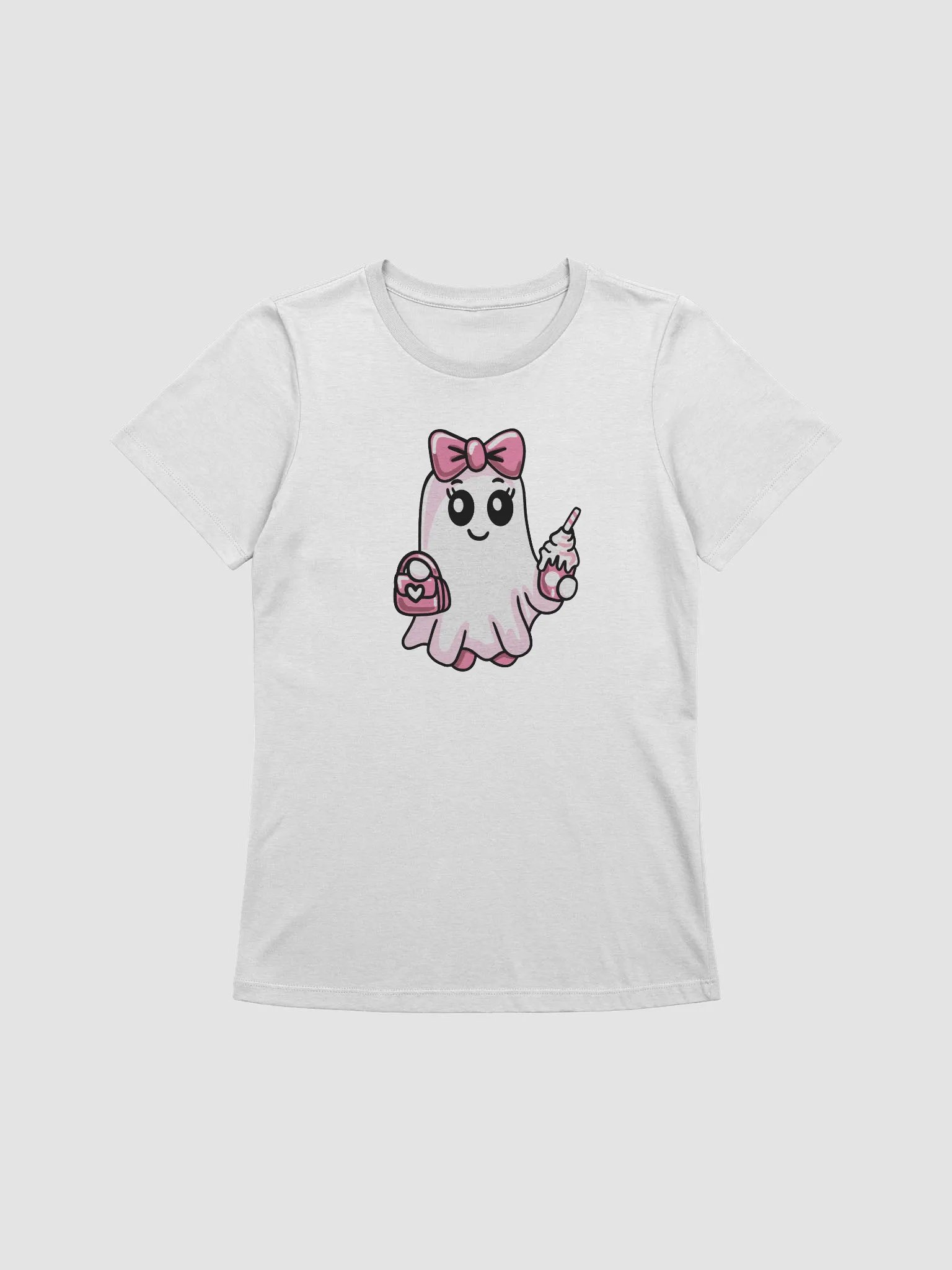 Cute Ghost Women's Supersoft Relaxed Fit T-Shirt product image (1)