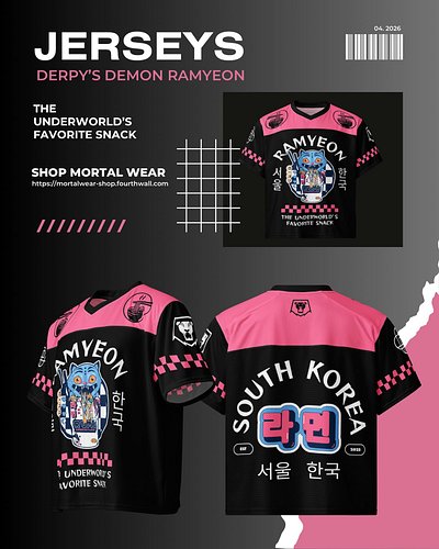 Your summer uniform just dropped! ☀️🧉 Derpy’s Demon Ramyeon, the underworld’s fav snack! 🍜

Shop link in bio 🛍️

#mortalwear ...
