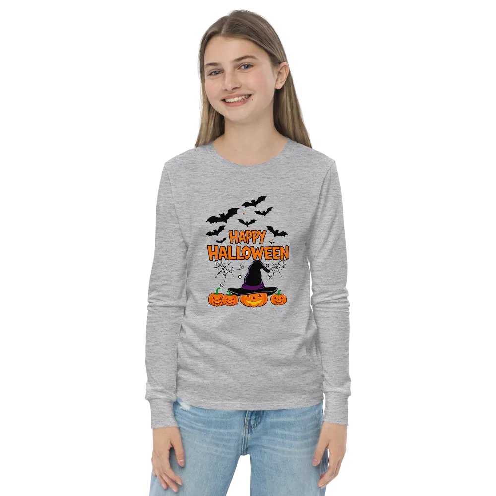 Happy Halloween Youth L/S Tee product image (5)