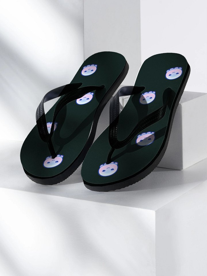Electrifying Jellyfish Flip Flops product image (1)