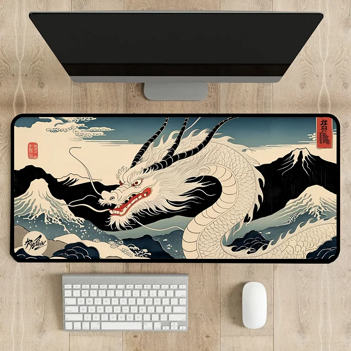 Ryoshin - Pure Serenity (Junpaku no Seijaku), Ancient Ryū Collection, Desk Mat product image (1)