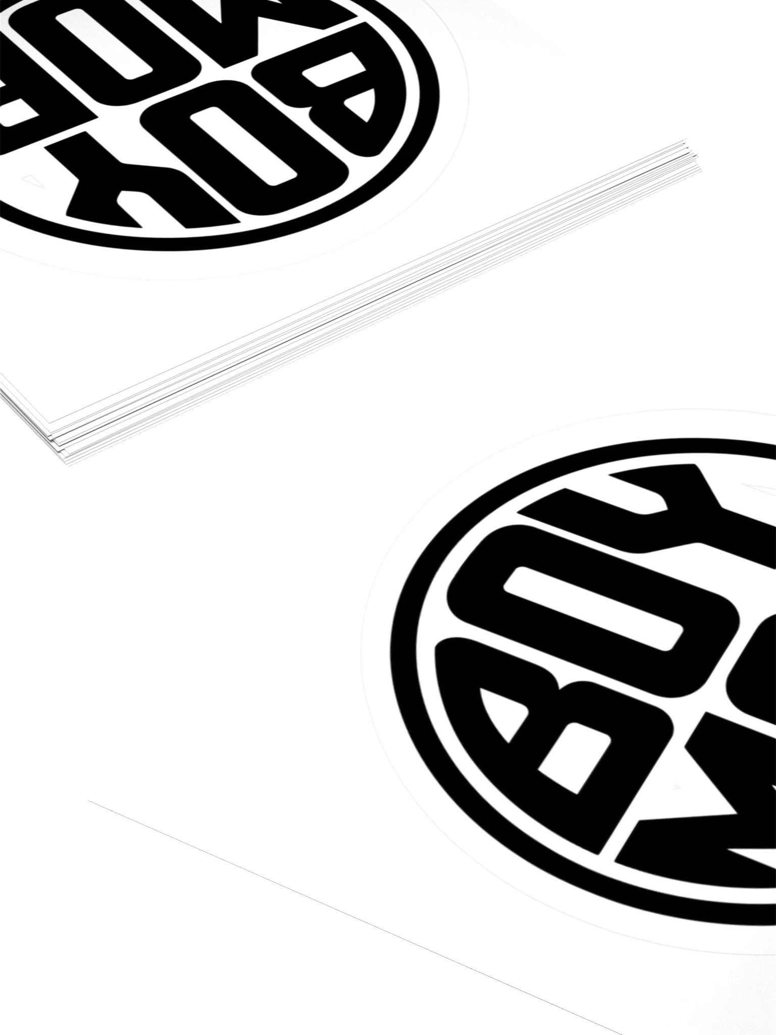 Boy Mob Sticker — Circle product image (4)