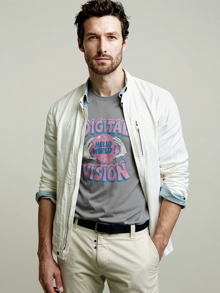 "Digital Vision" T-Shirt - The Coder's Oracle product image (1)