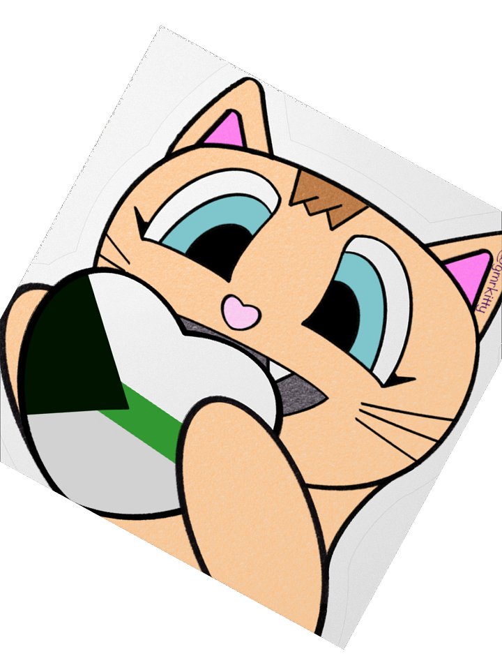 DemiR Pride Kitty Sticker product image (4)