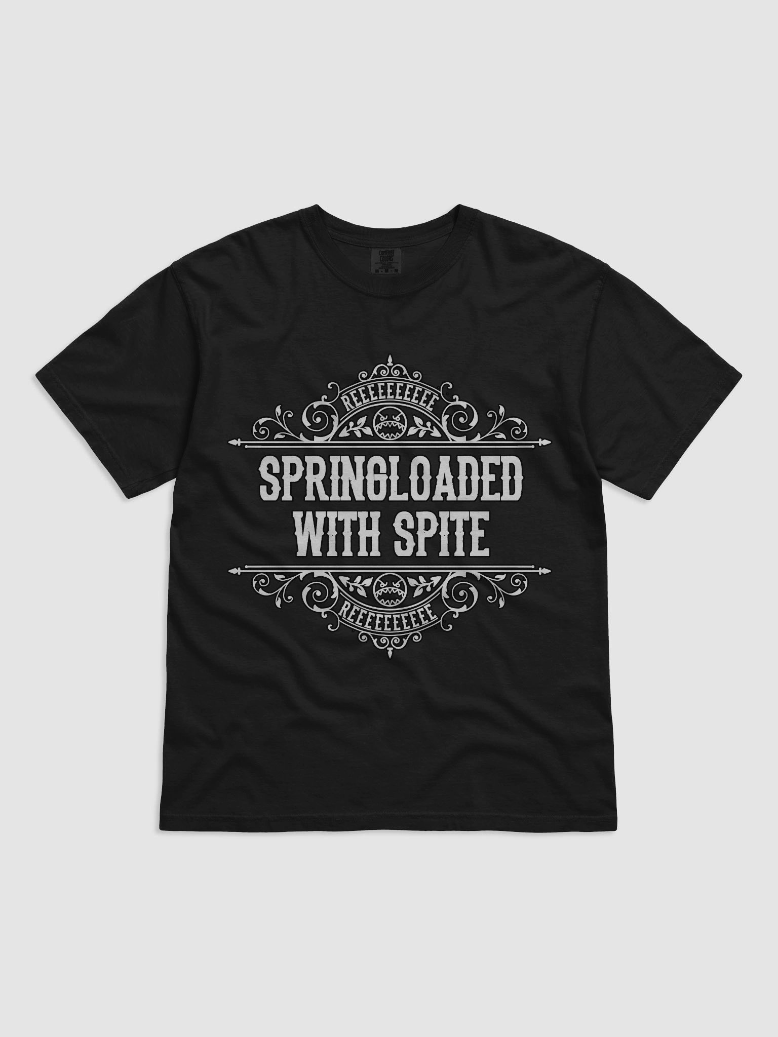 Springloaded with Spite BLACK T-Shirt product image (1)