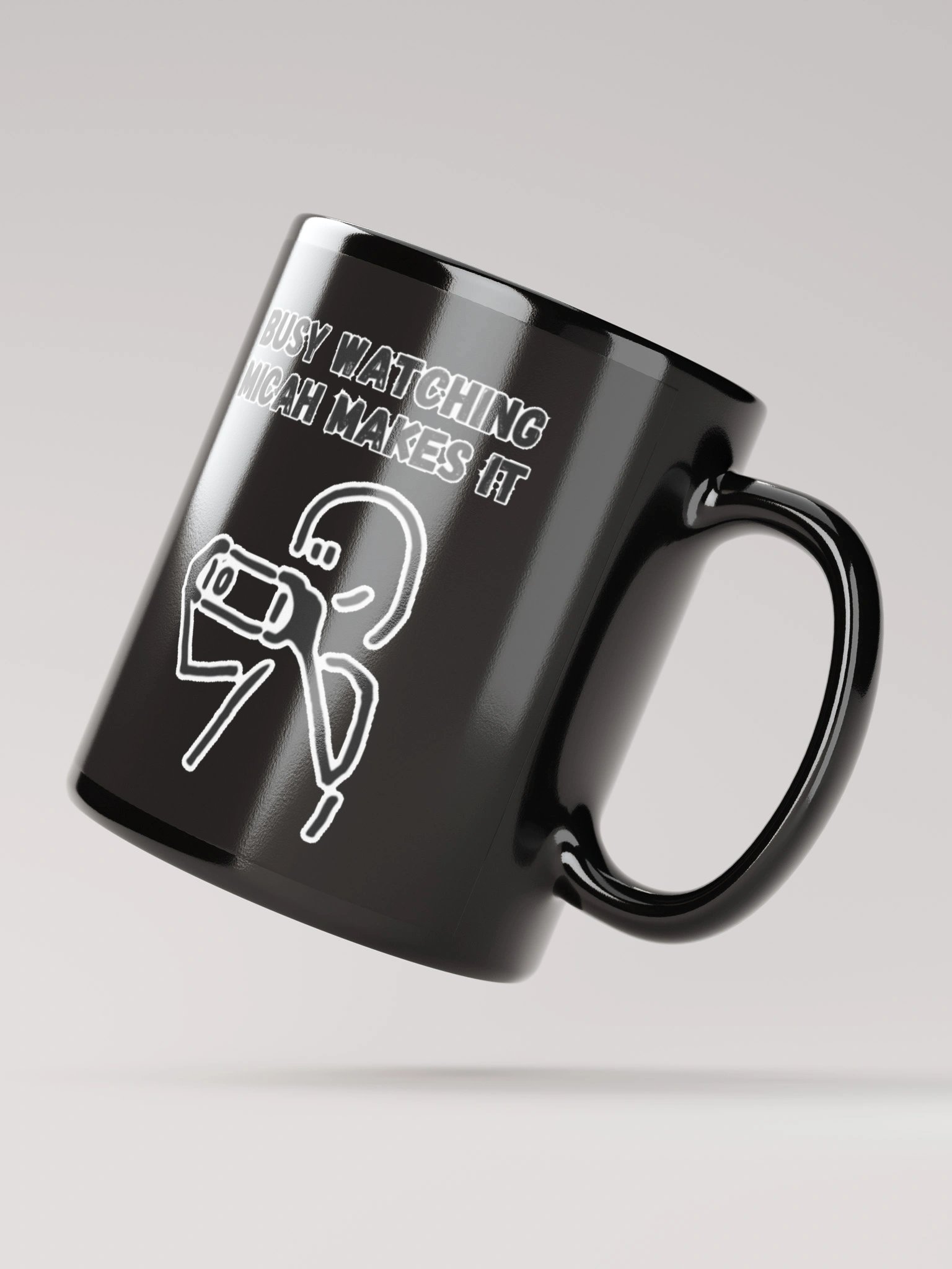 "Busy Watching Micah Makes It" Mug product image (4)