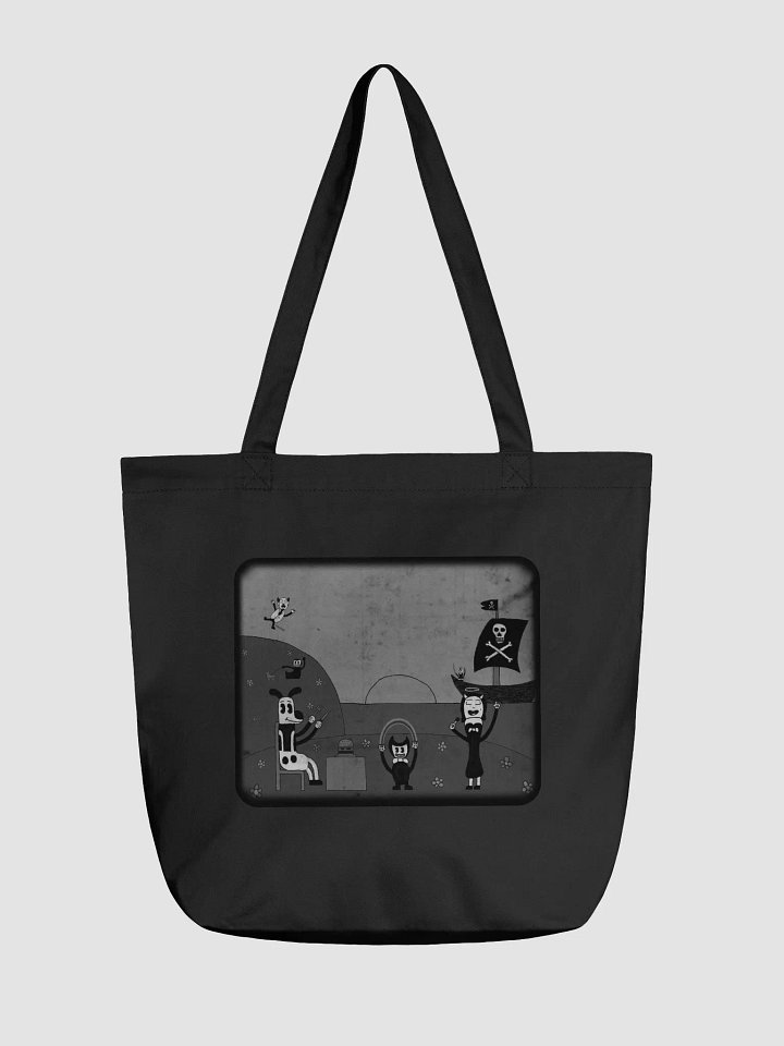 Bendy & Friends Tote Bag (Black & White) product image (1)