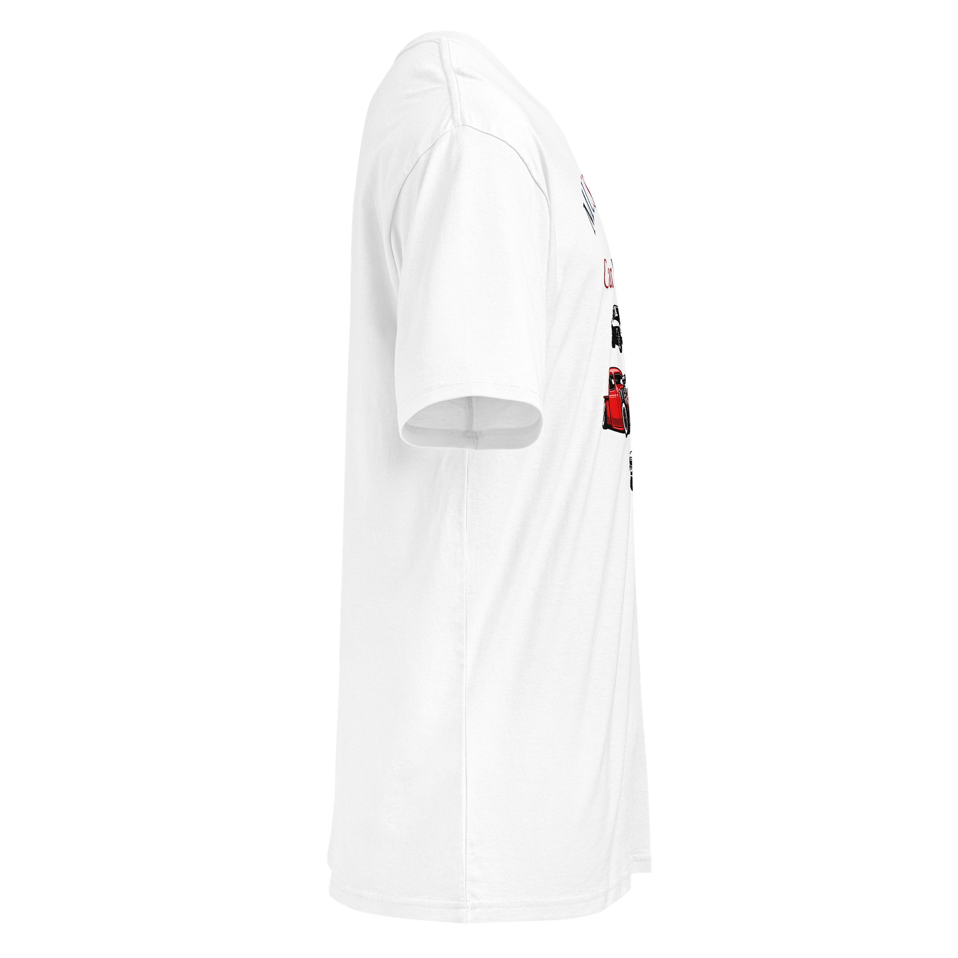 Cool Muscle Car Vibe White Tee product image (3)
