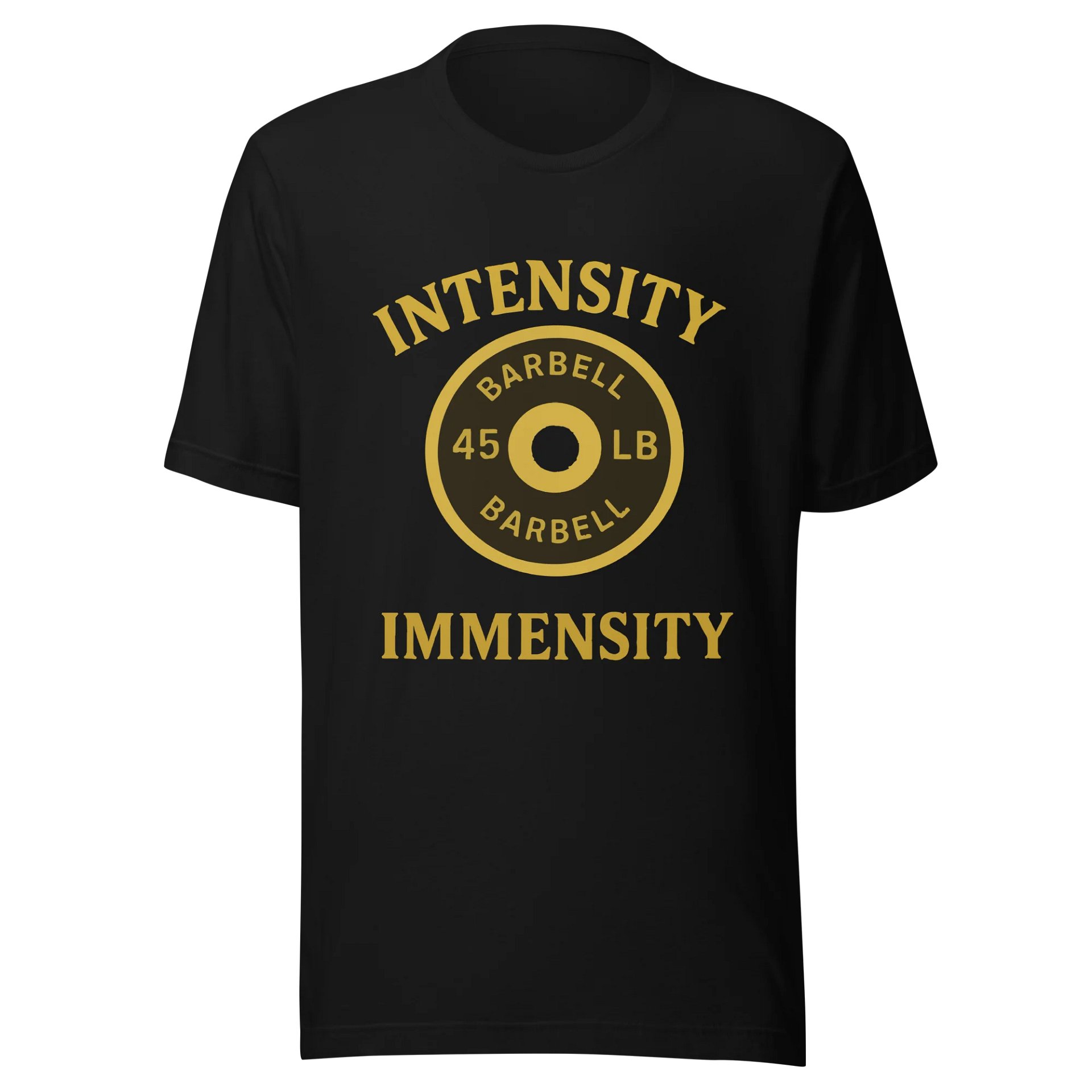 Intensity & Immensity Weight Plate T-Shirt product image (1)